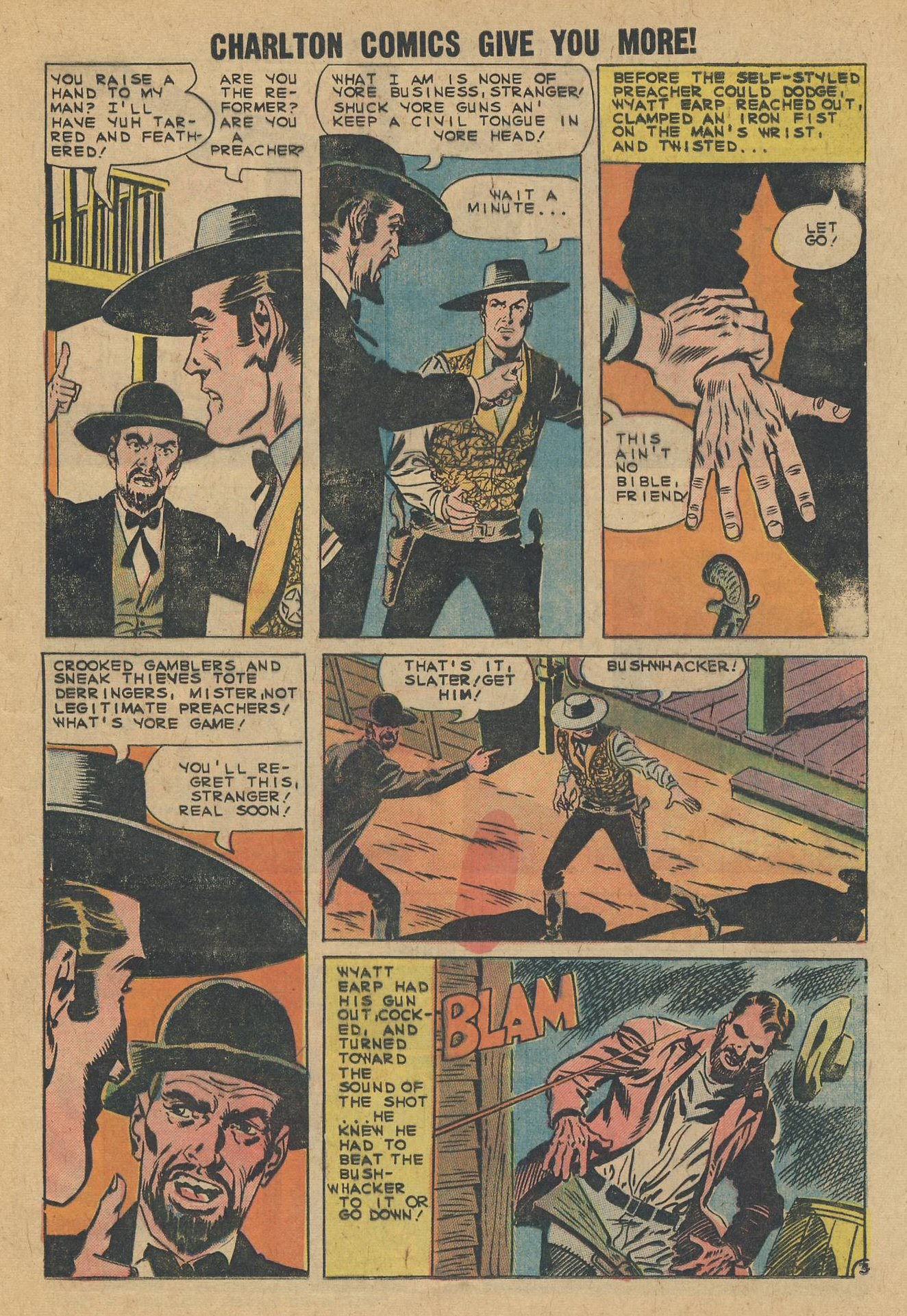 Read online Wyatt Earp Frontier Marshal comic -  Issue #33 - 13