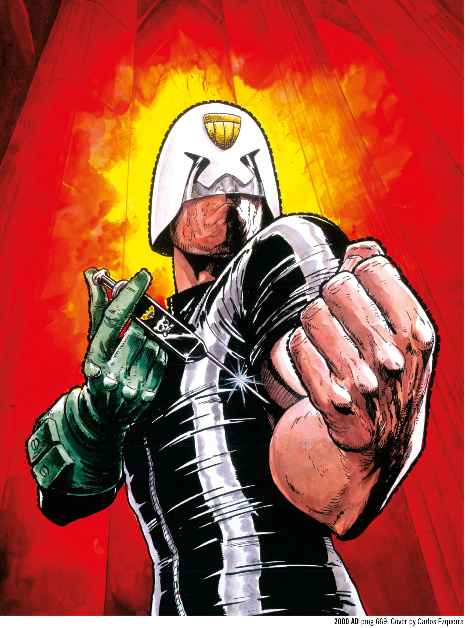 Read online Essential Judge Dredd: Necropolis comic -  Issue # TPB (Part 1) - 5