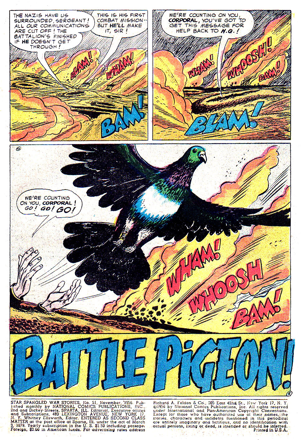 Read online Star Spangled War Stories (1952) comic -  Issue #51 - 3