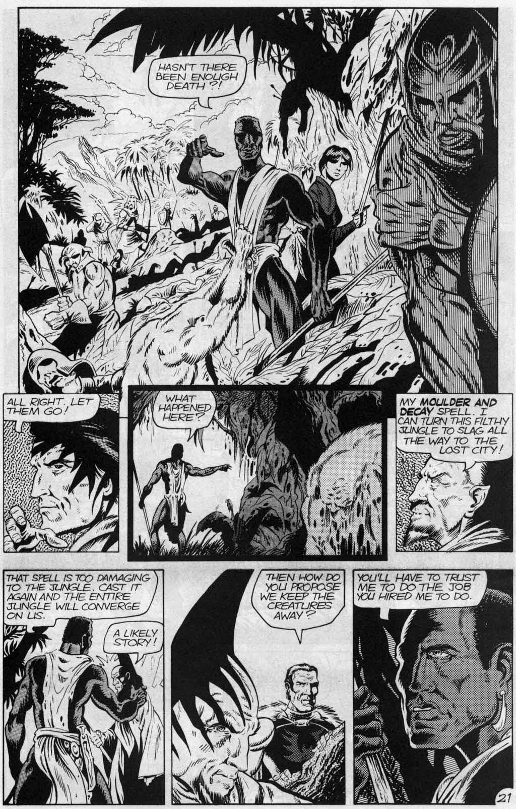 Read online Adventurers (1988) comic -  Issue #3 - 22