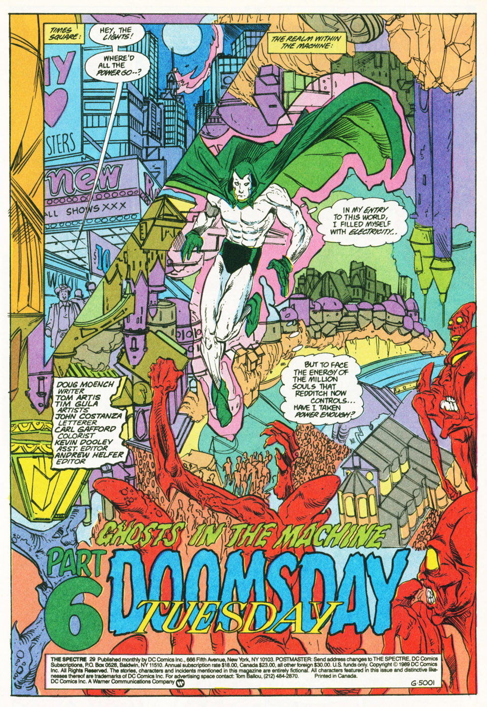 Read online The Spectre (1987) comic -  Issue #29 - 3