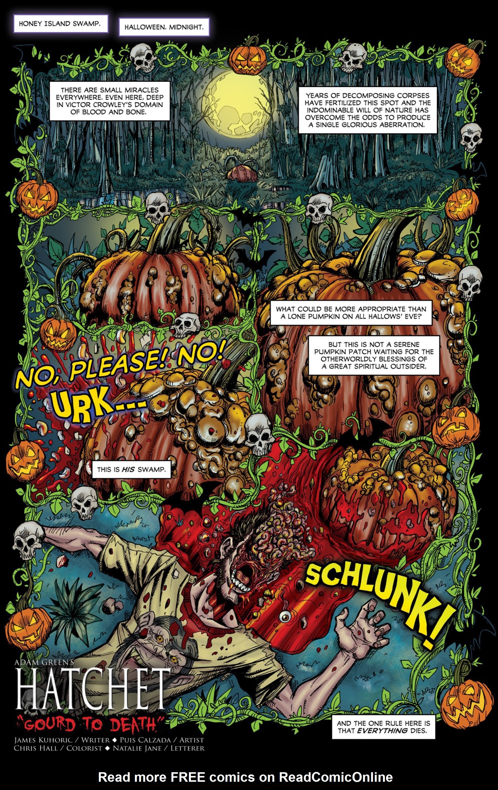 Read online Victor Crowley's Hatchet Halloween Tales comic -  Issue #1 - 19