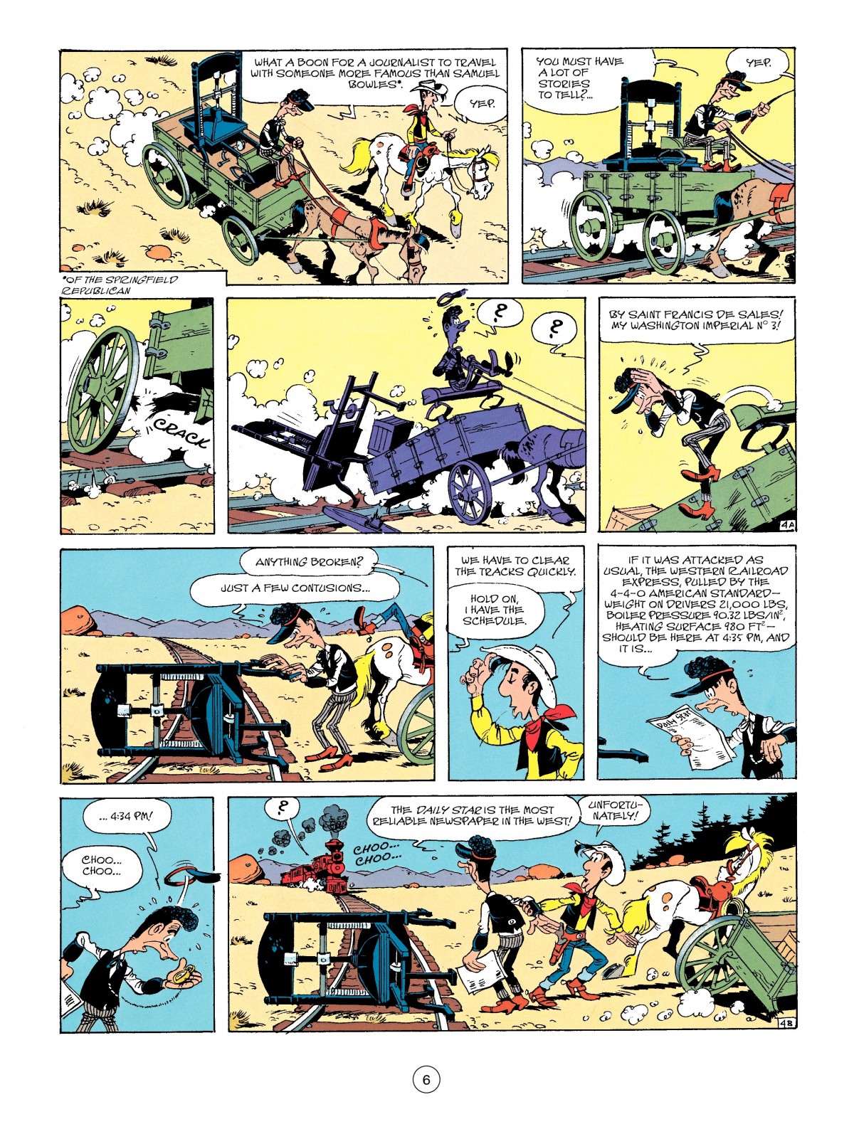 Read online A Lucky Luke Adventure comic -  Issue #41 - 6