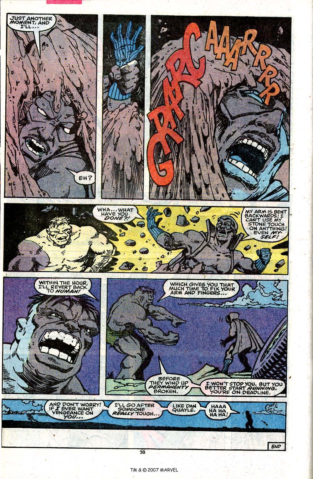 Read online The Incredible Hulk (1968) comic -  Issue #363 - 32