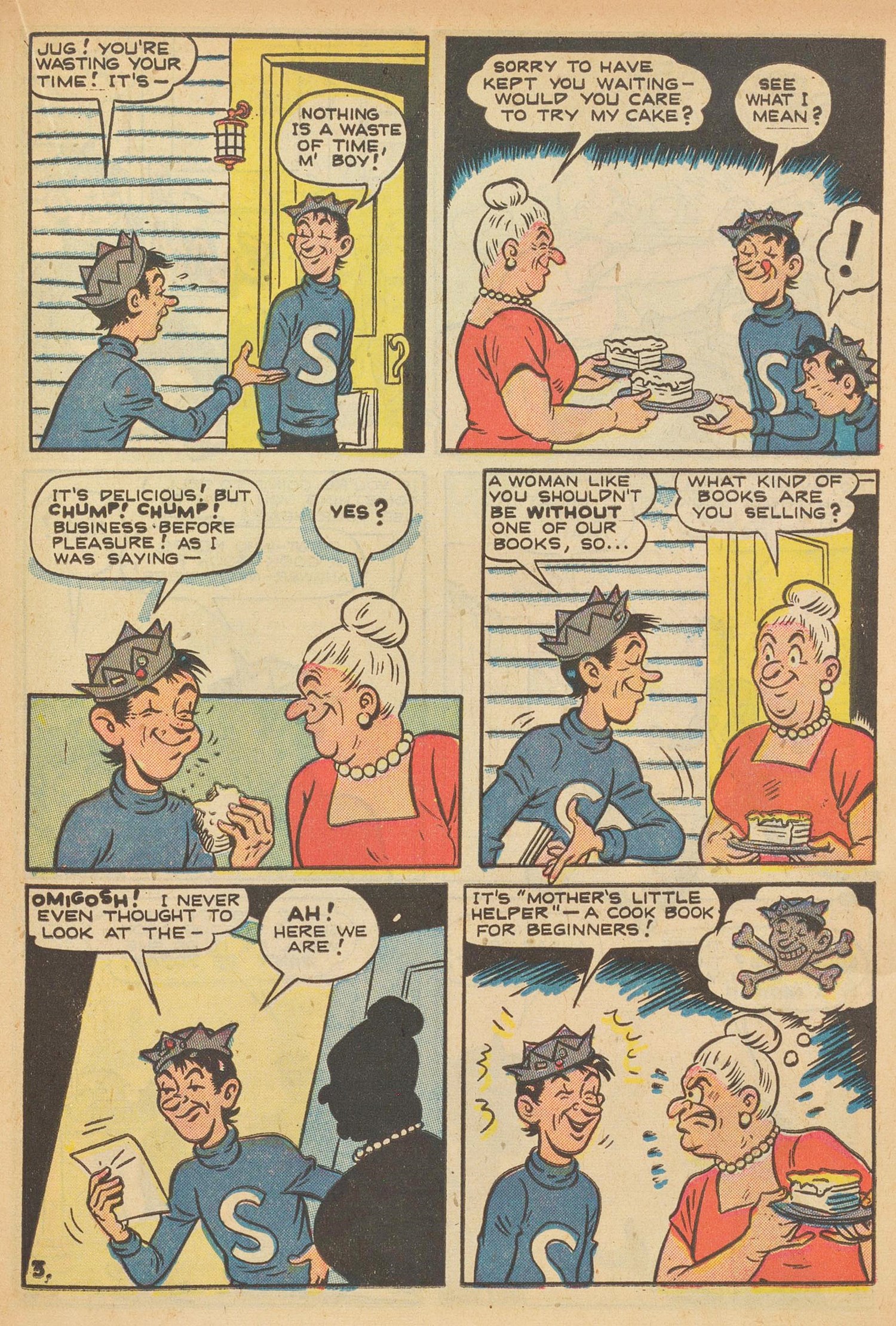 Read online Pep Comics comic -  Issue #74 - 29