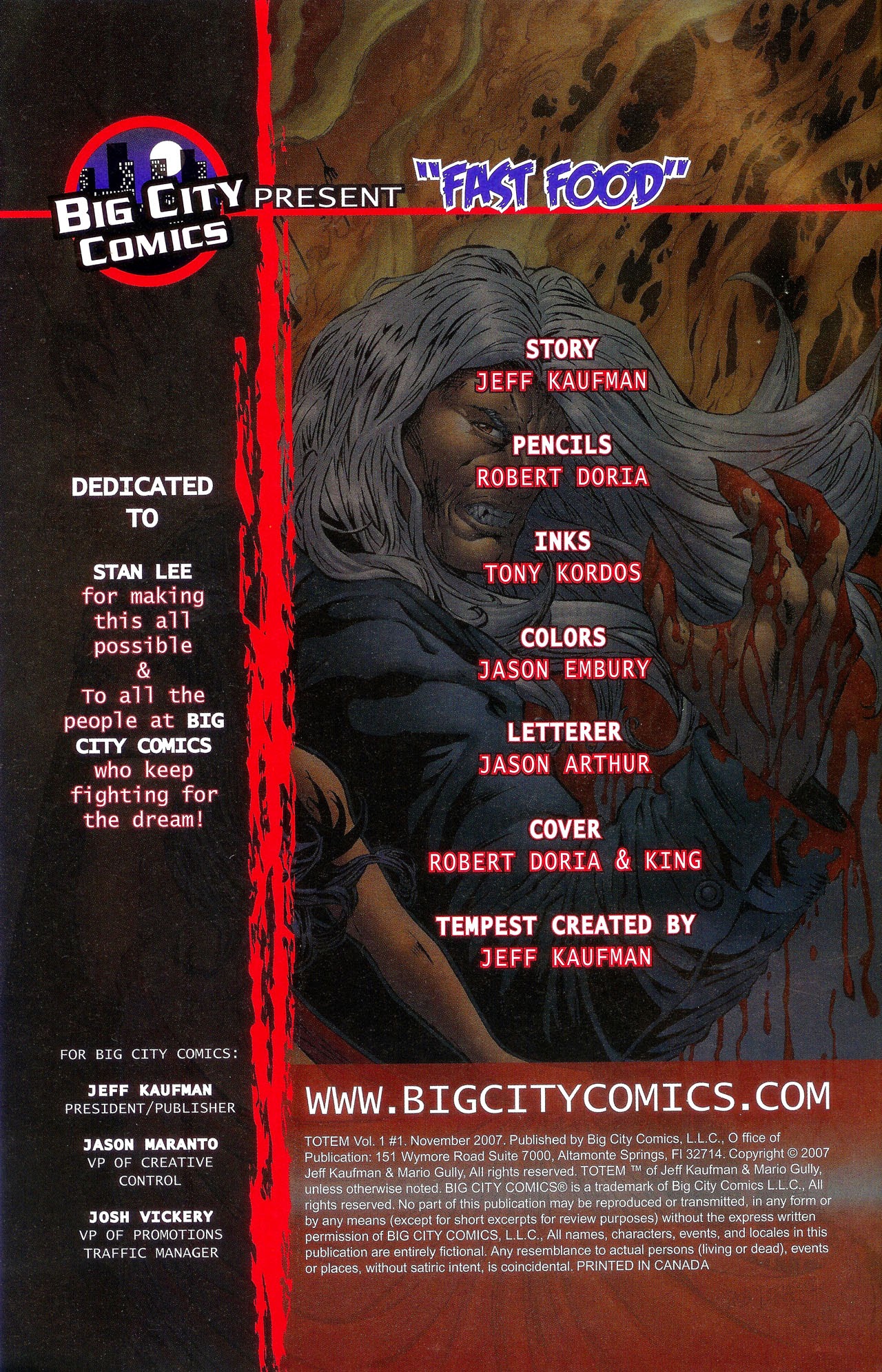 Read online Tempest (2007) comic -  Issue #1 - 2