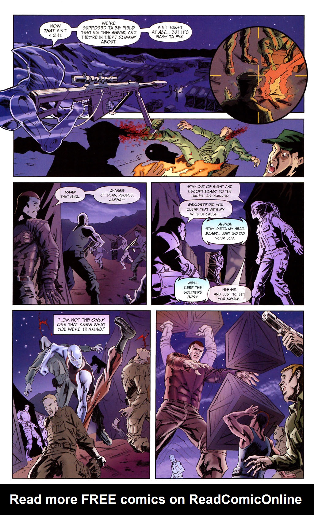 Read online Task Force One comic -  Issue #1 - 12