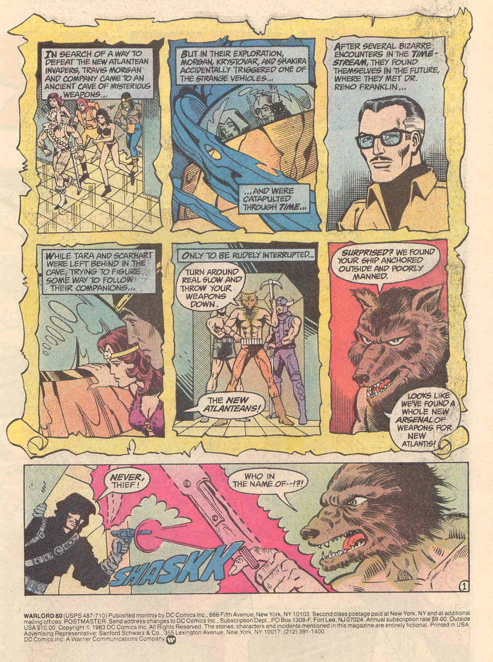 Read online Warlord (1976) comic -  Issue #80 - 2