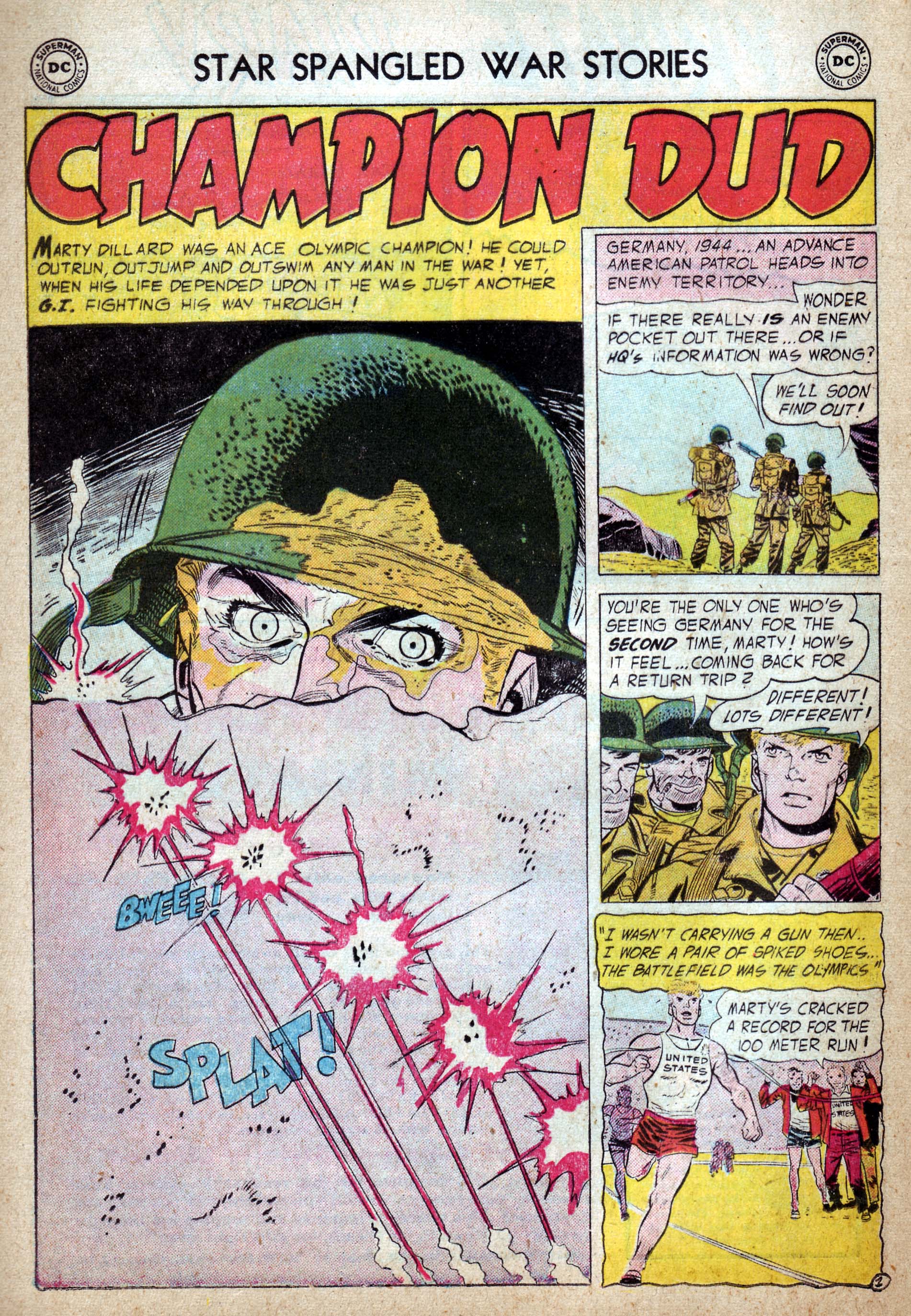 Read online Star Spangled War Stories (1952) comic -  Issue #37 - 12