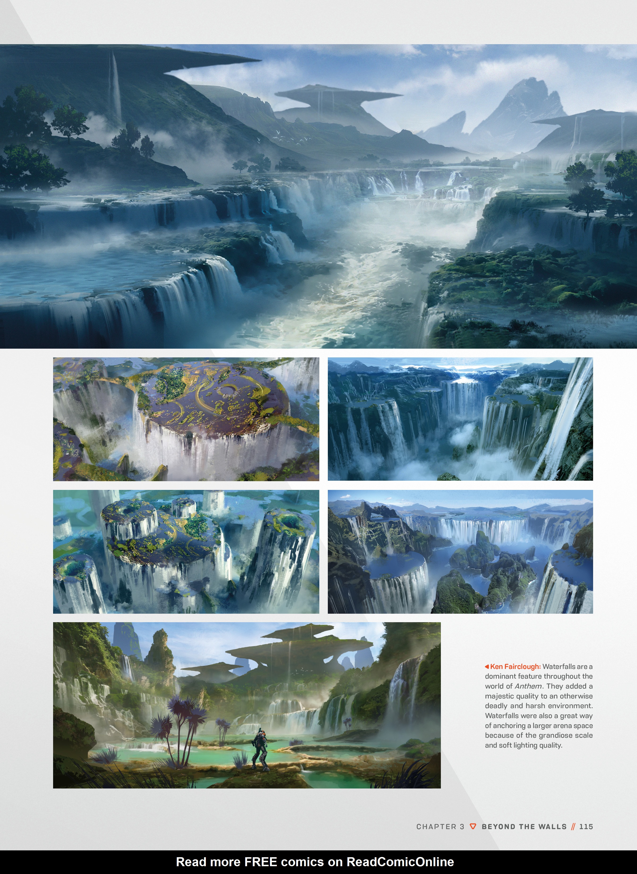 Read online The Art of Anthem comic -  Issue # TPB (Part 2) - 8