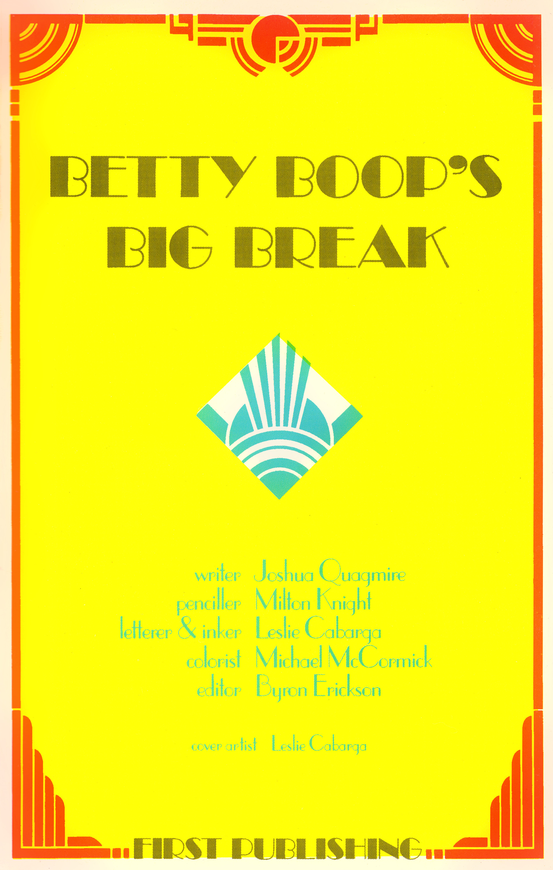 Read online Betty Boop's Big Break comic -  Issue # Full - 3