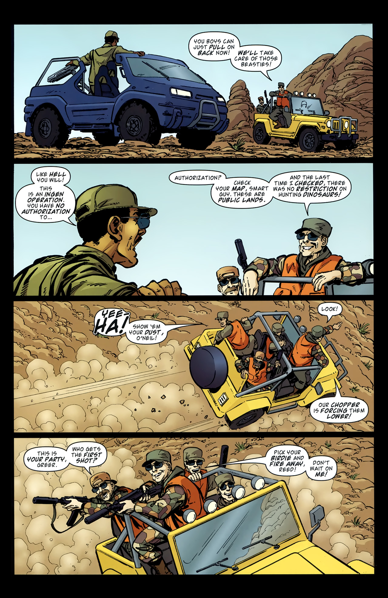 Read online Jurassic Park: The Devils in the Desert comic -  Issue #3 - 16