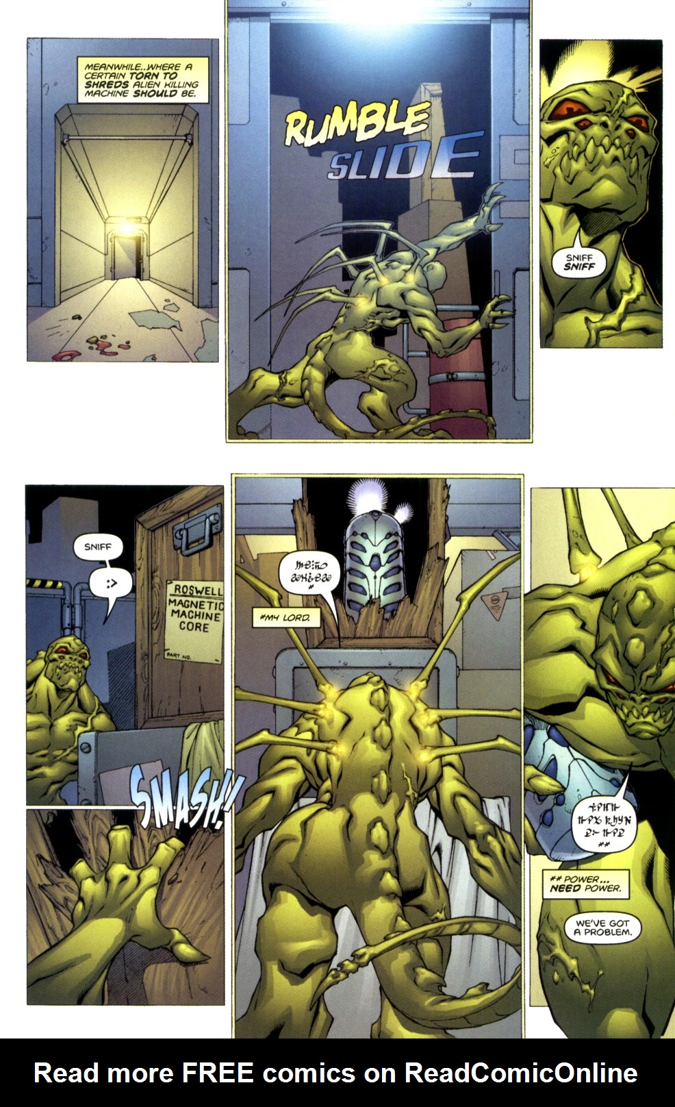 Read online Area 52 comic -  Issue #4 - 4