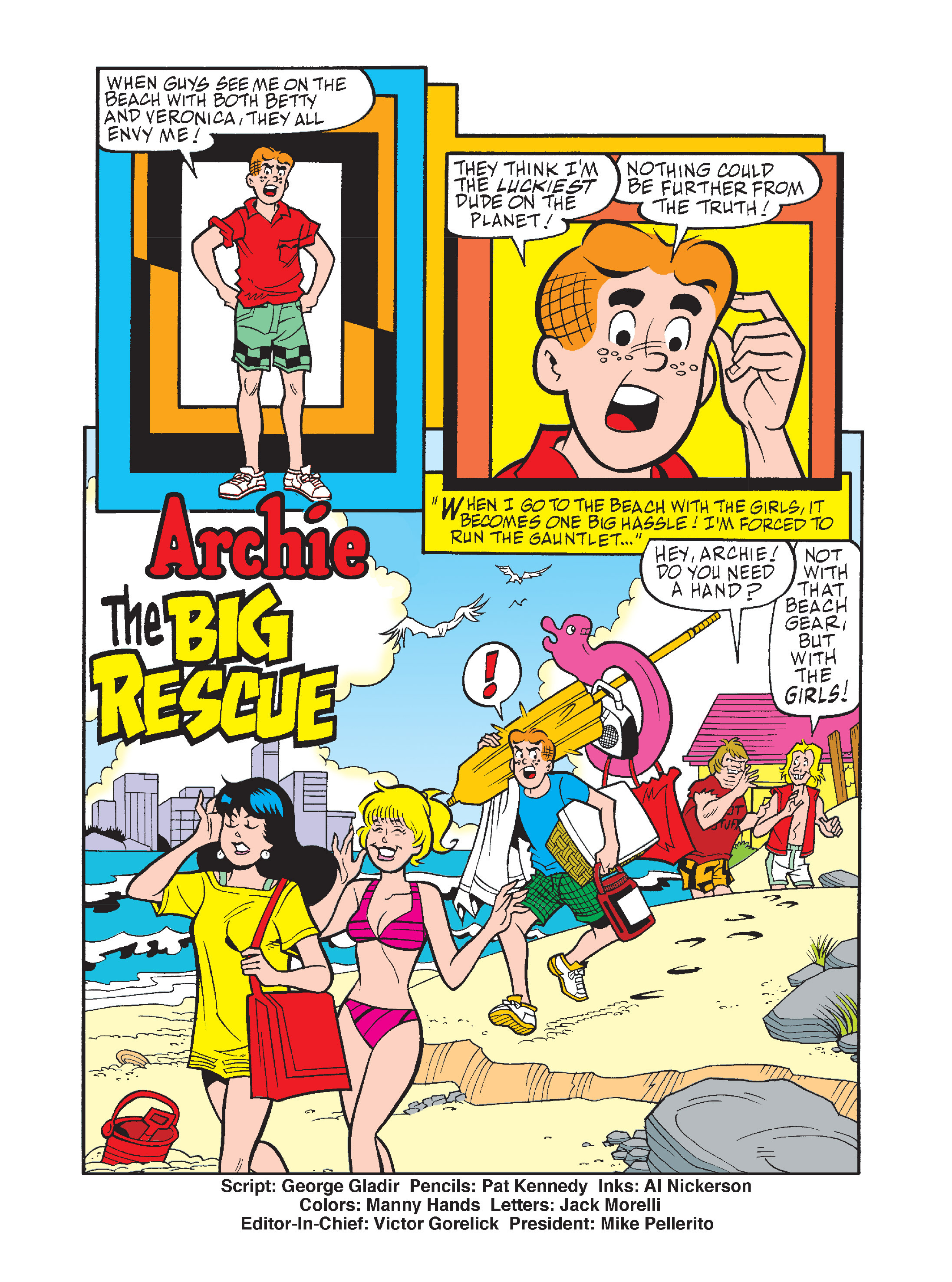 Read online Archie's Double Digest Magazine comic -  Issue #241 - 2