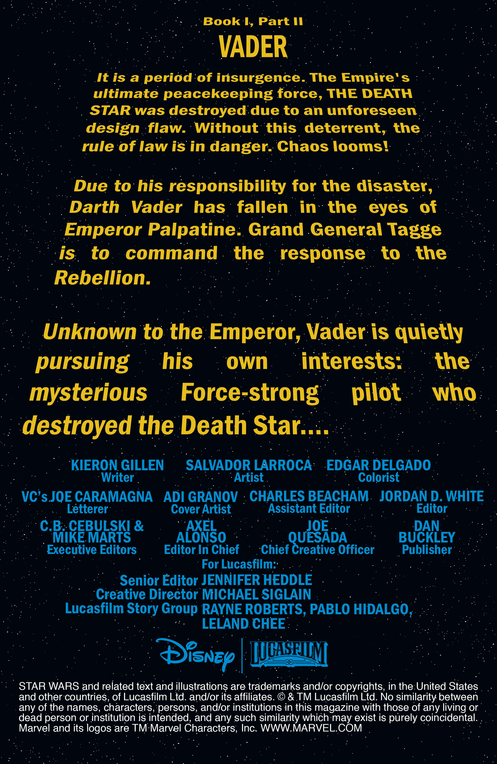 Read online Darth Vader comic -  Issue #2 - 2