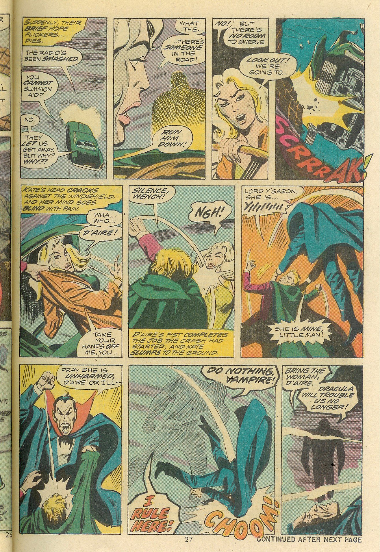 Read online Giant-Size Dracula comic -  Issue #2 - 22