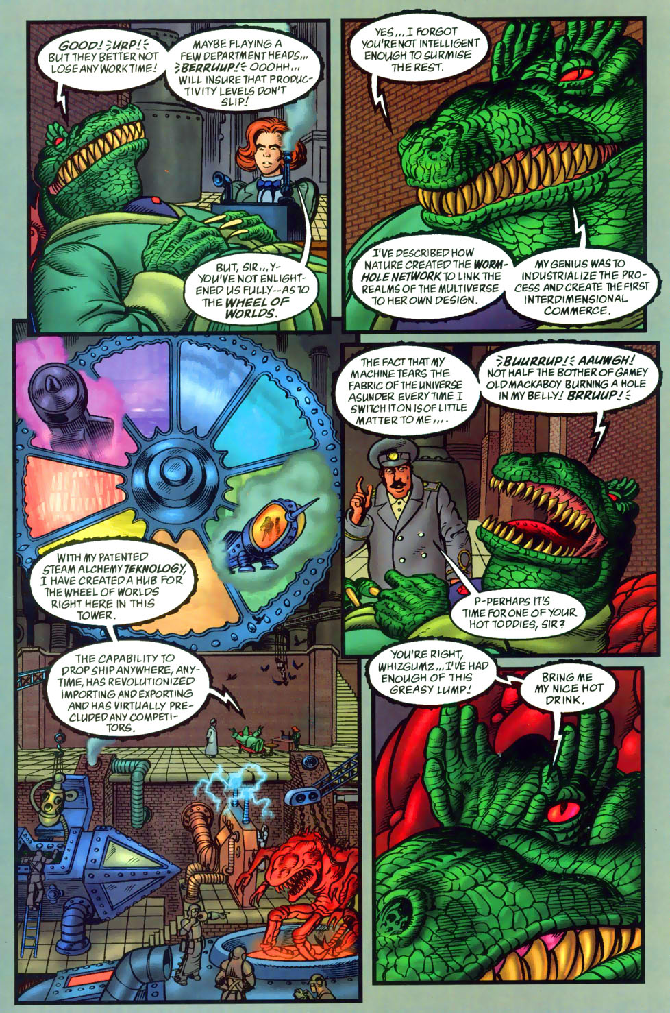 Read online Neil Gaiman's Teknophage comic -  Issue #5 - 17