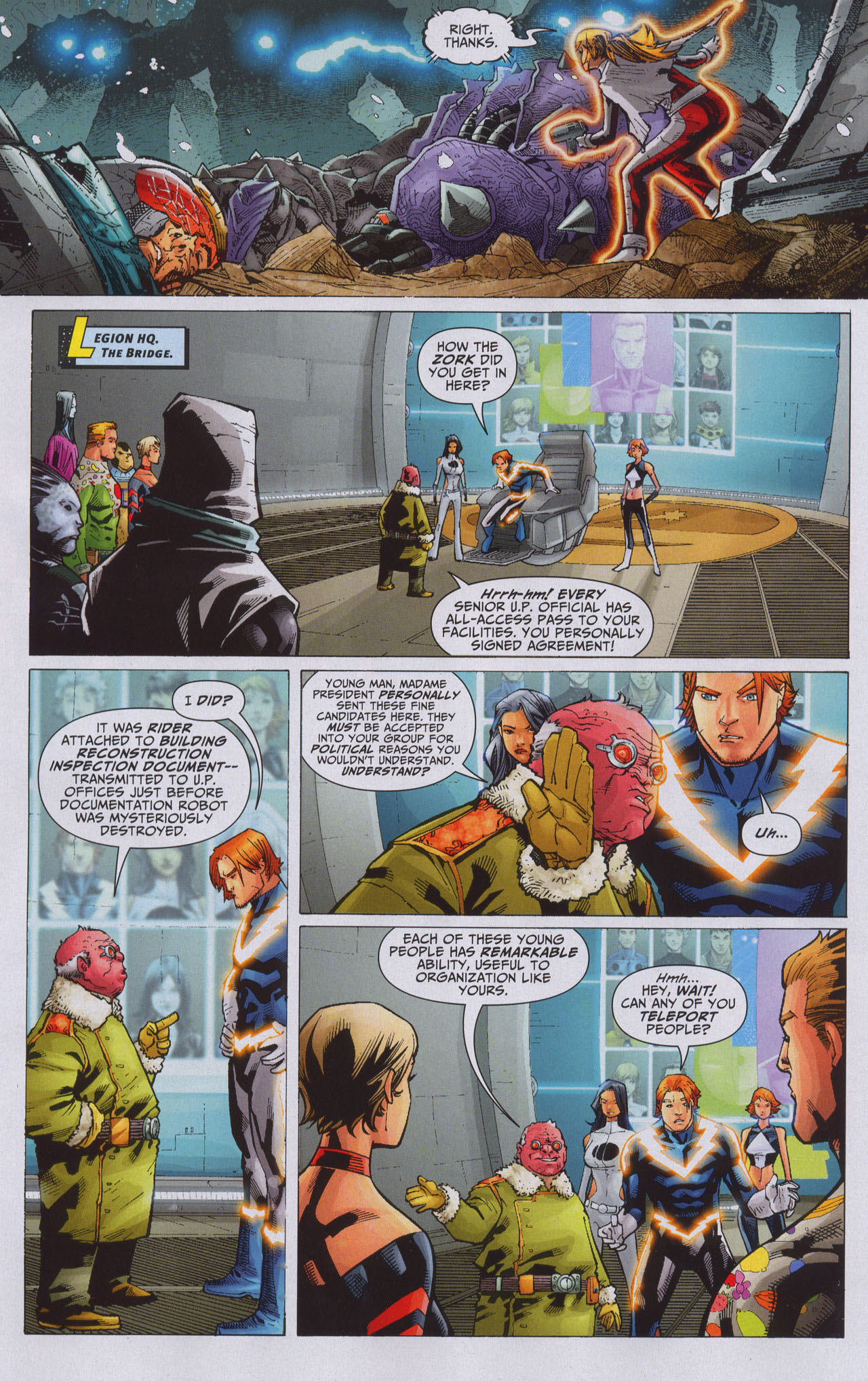 Read online Legion of Super-Heroes (2005) comic -  Issue #38 - 11