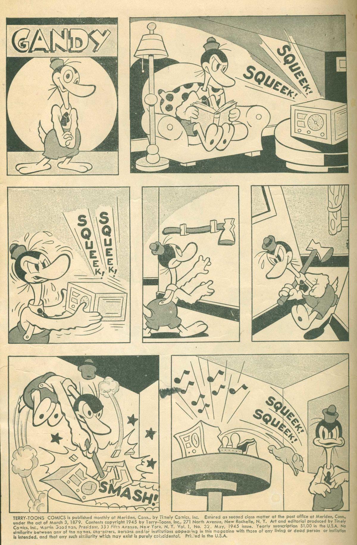 Read online Terry-Toons Comics comic -  Issue #32 - 2