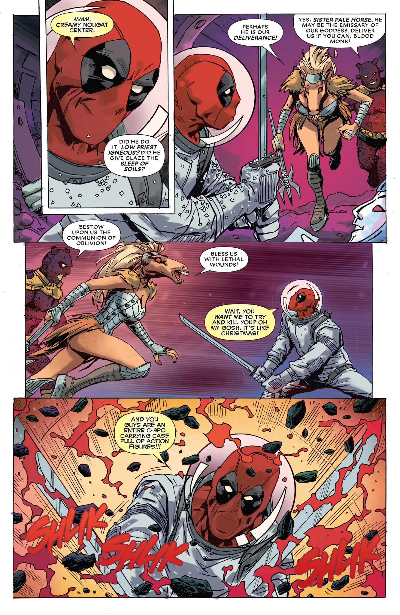 Read online Deadpool vs. Thanos comic -  Issue # _TPB - 35