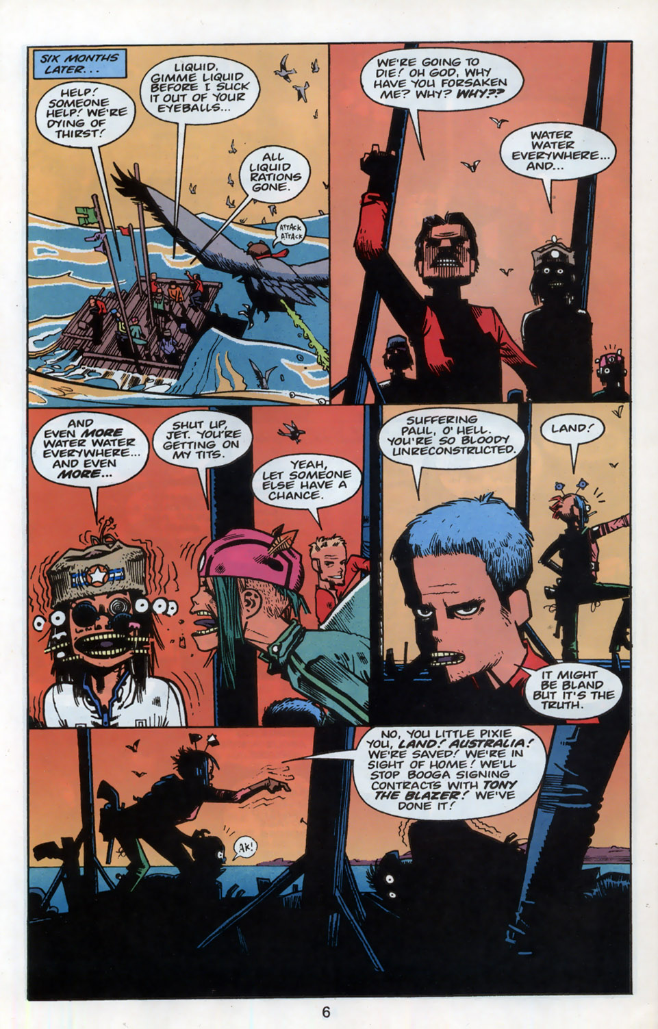 Read online Tank Girl: The Odyssey comic -  Issue #2 - 8
