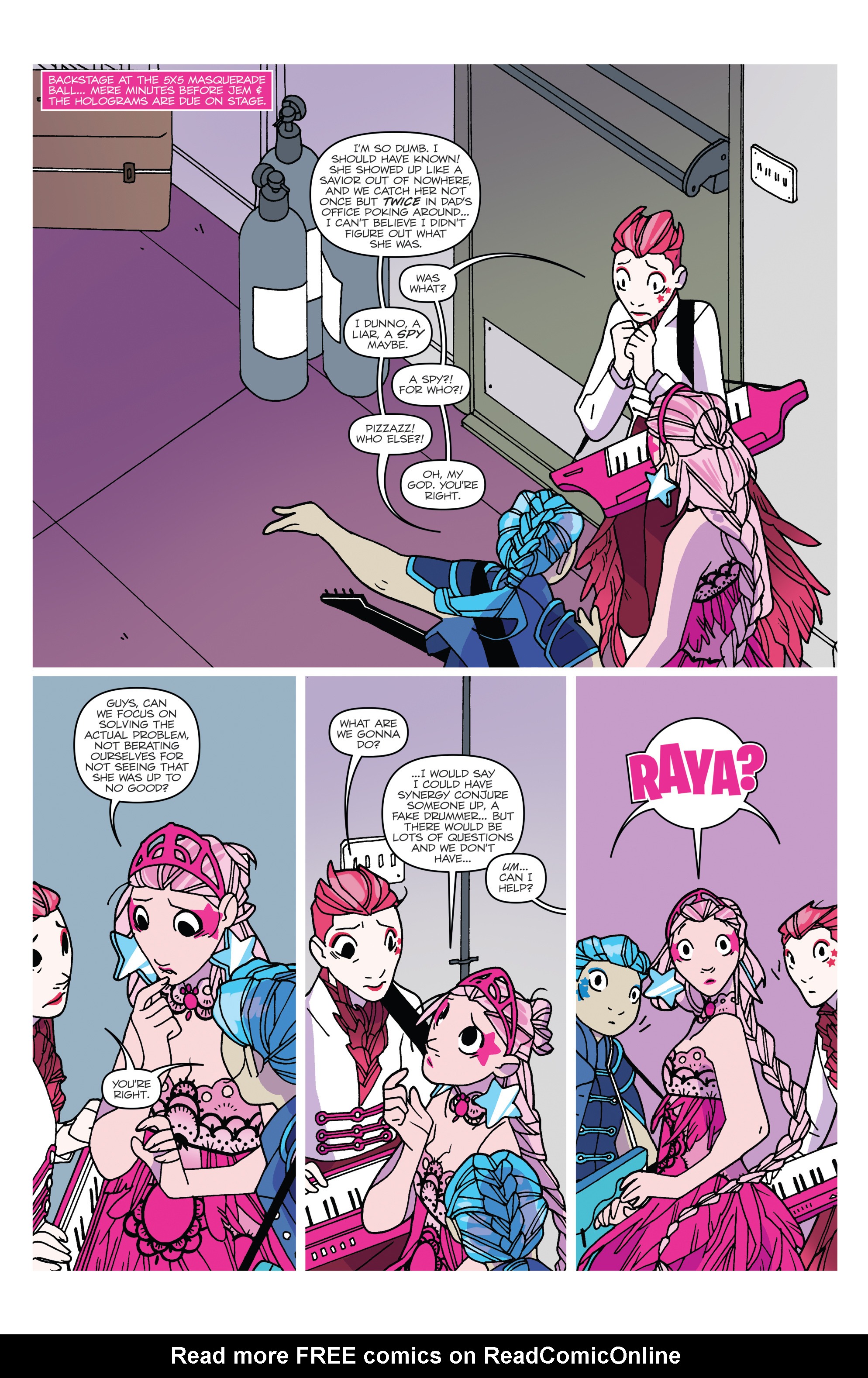Read online Jem and The Holograms comic -  Issue #23 - 5