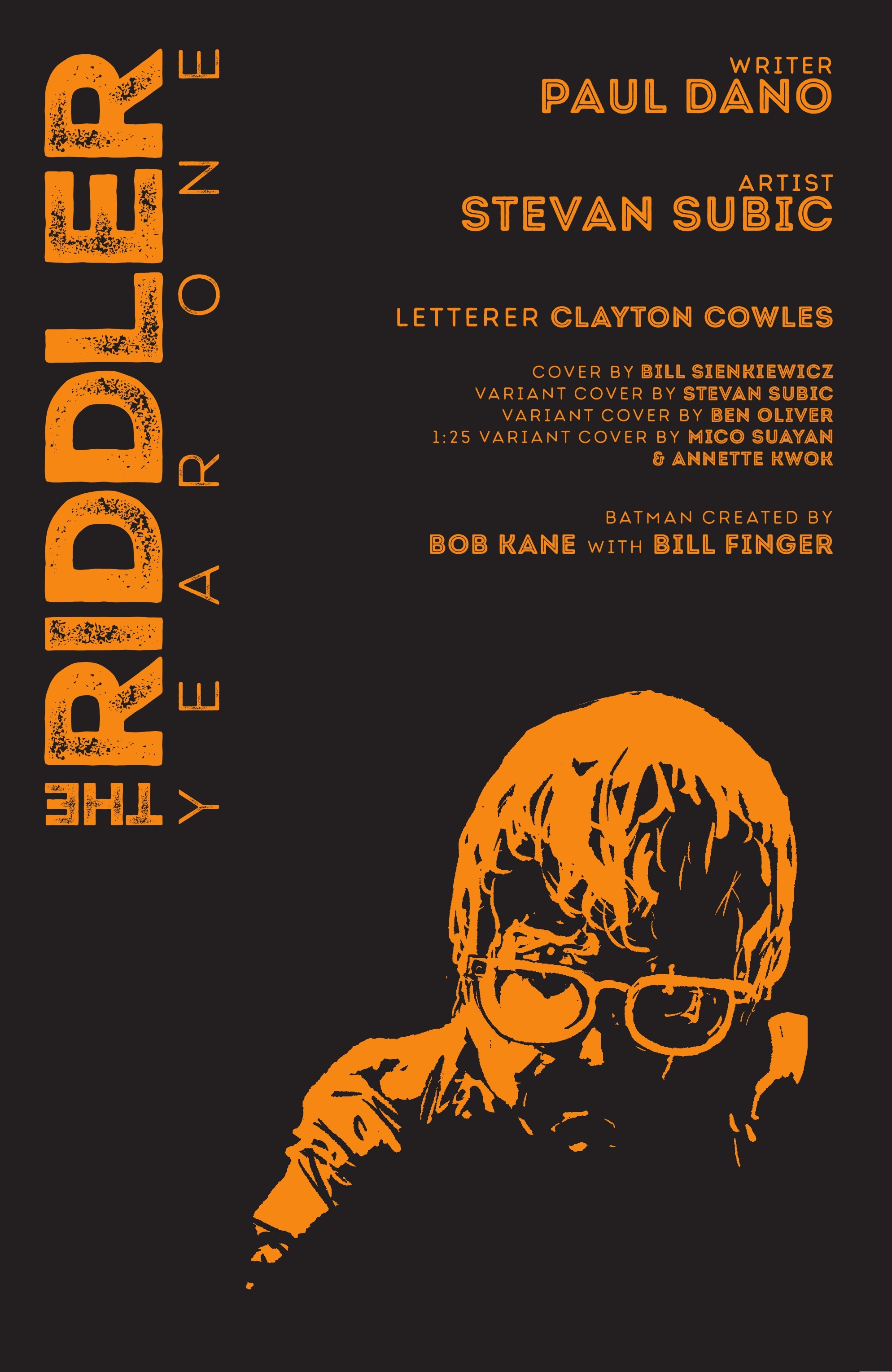 Read online The Riddler: Year One comic -  Issue #3 - 3