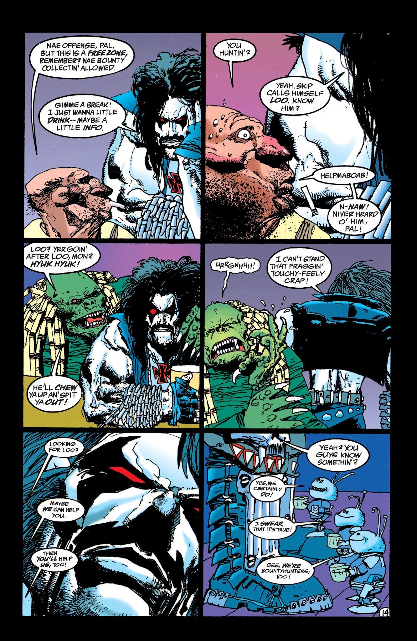 Read online Lobo by Keith Giffen & Alan Grant comic -  Issue # TPB 1 (Part 2) - 76