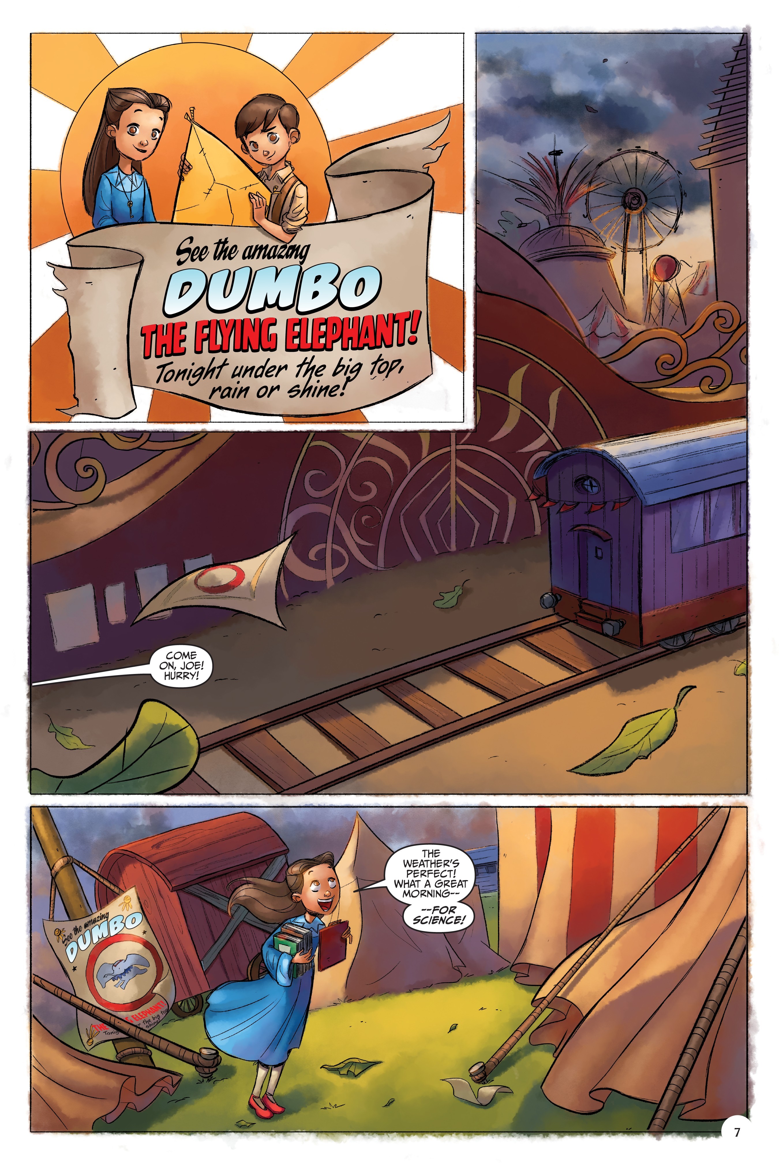 Read online Disney Dumbo: Friends in High Places comic -  Issue # Full - 8