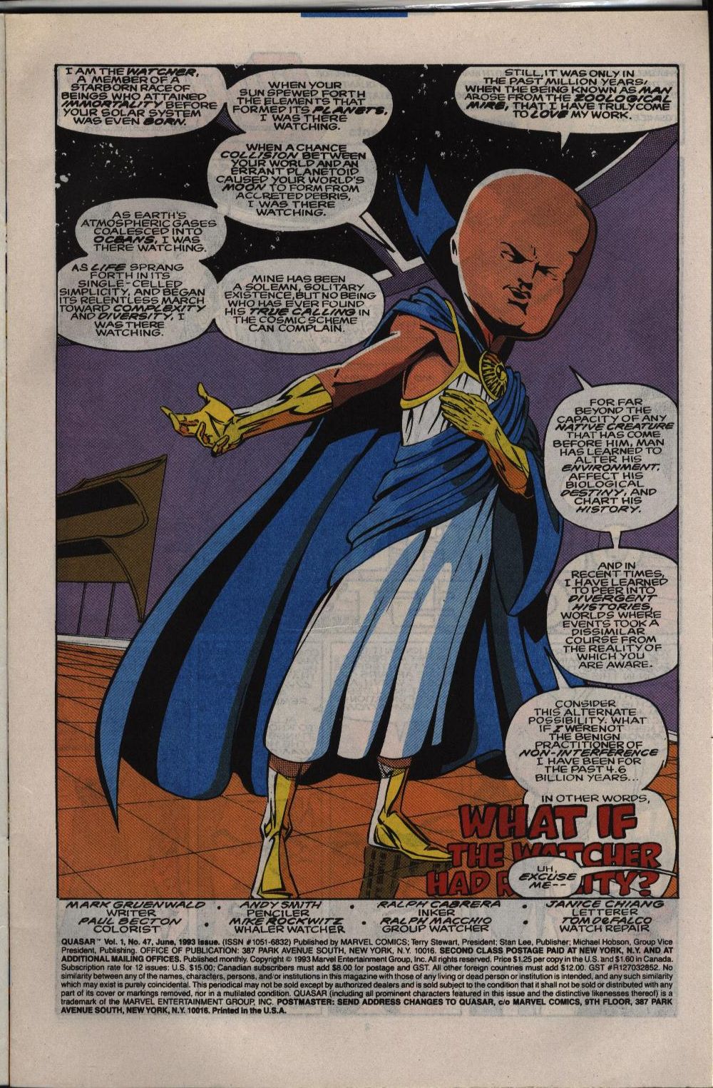 Read online Quasar comic -  Issue #47 - 2