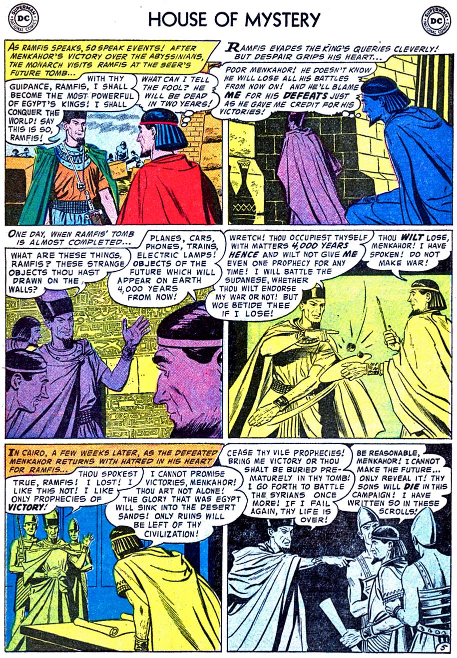 Read online House of Mystery (1951) comic -  Issue #59 - 7