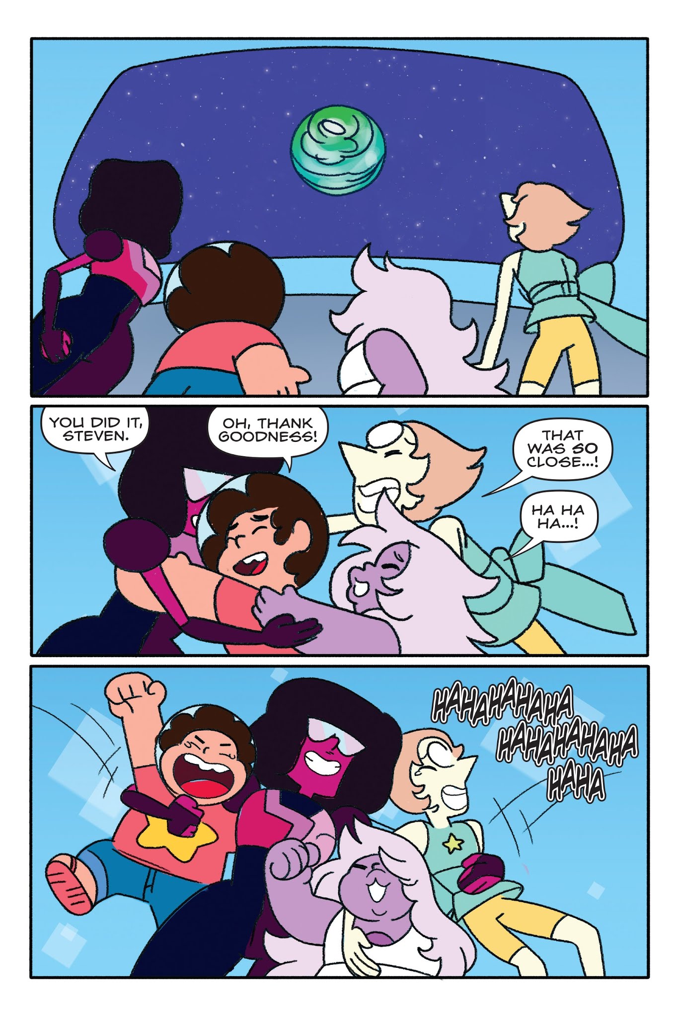 Read online Steven Universe: Anti-Gravity comic -  Issue # TPB - 120