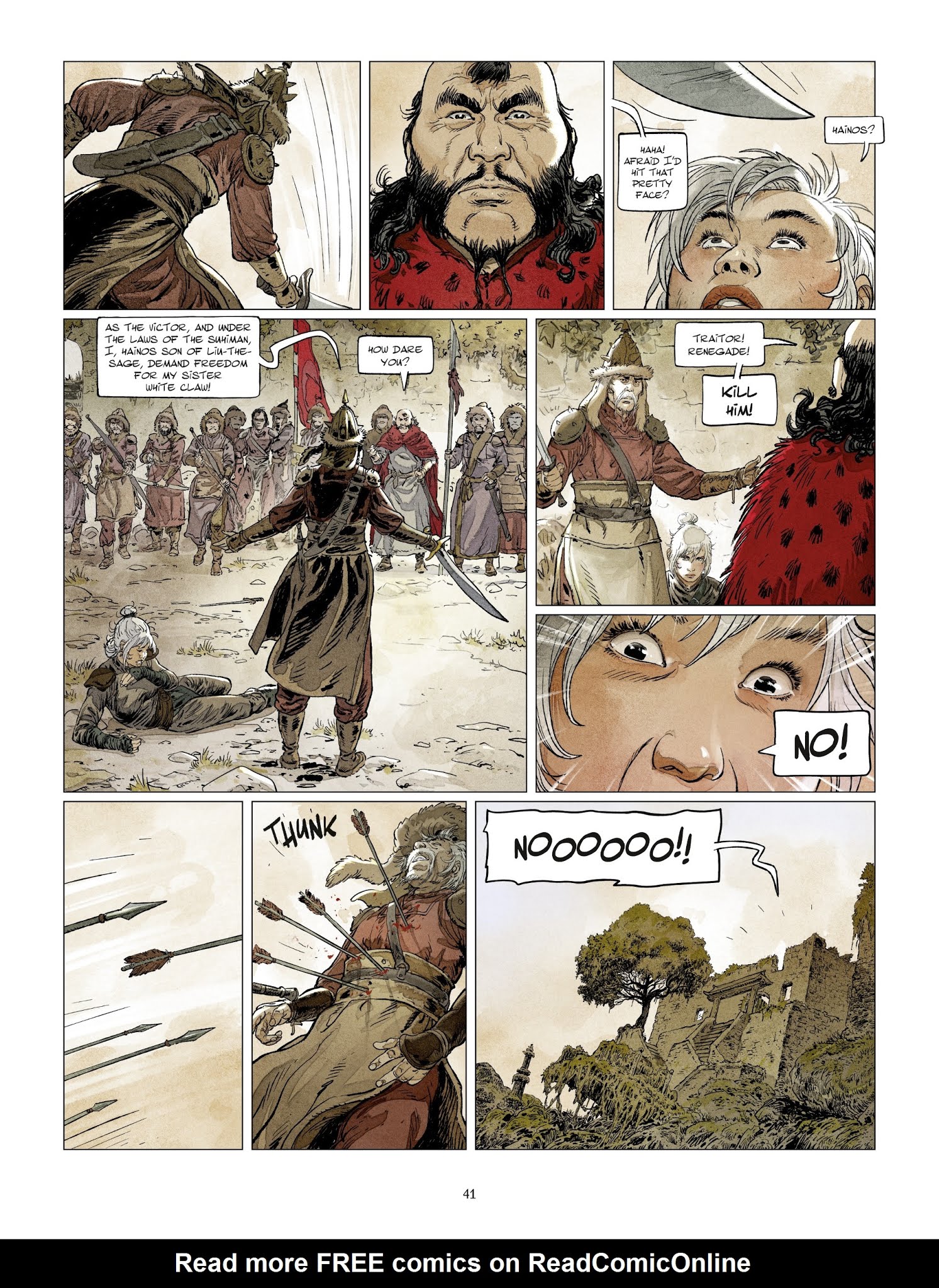 Read online White Claw comic -  Issue #3 - 43