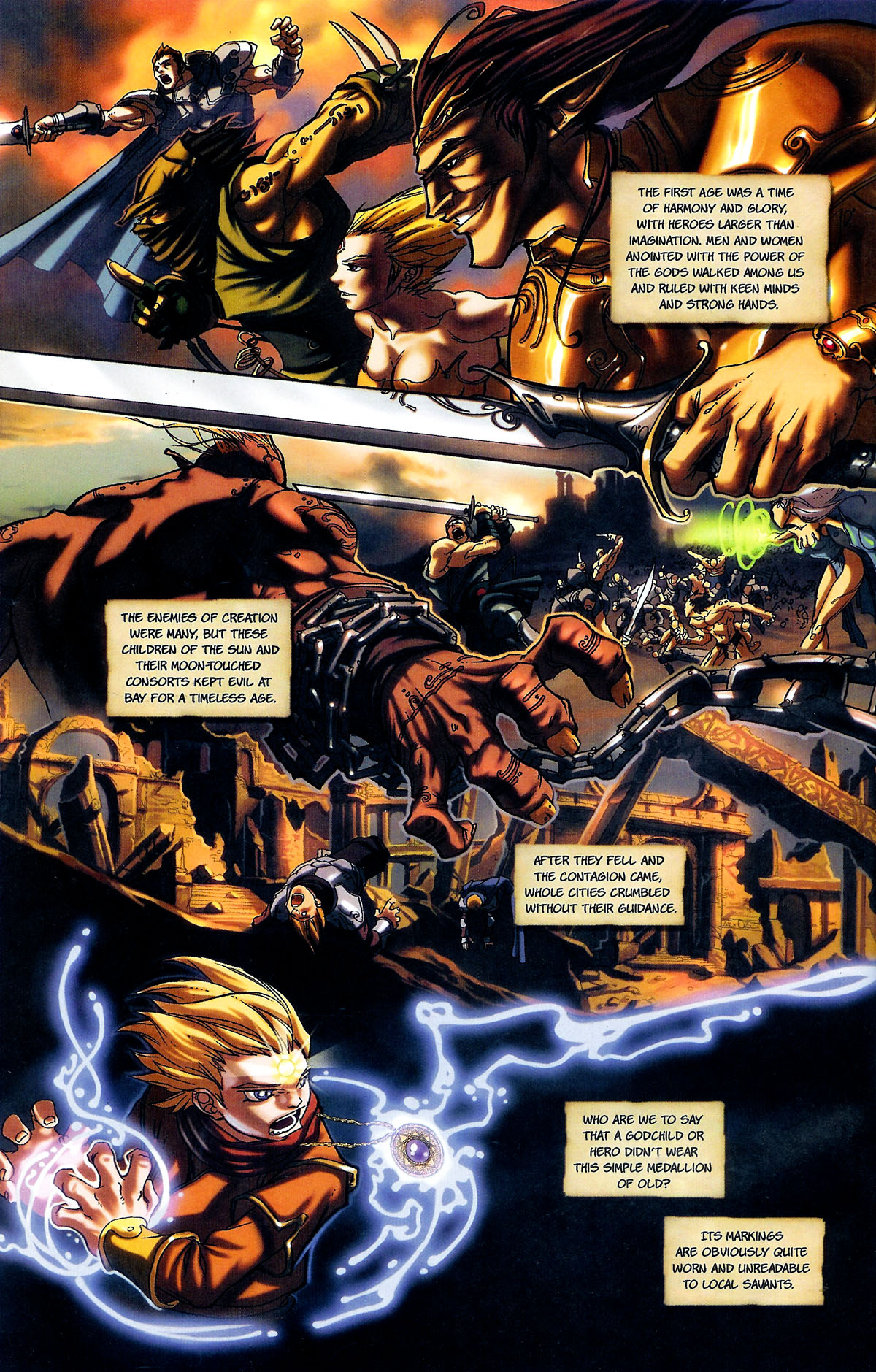 Read online Exalted comic -  Issue #0 - 6