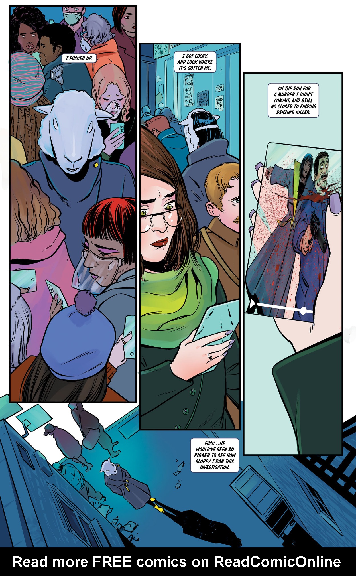 Read online Bylines in Blood comic -  Issue #4 - 3