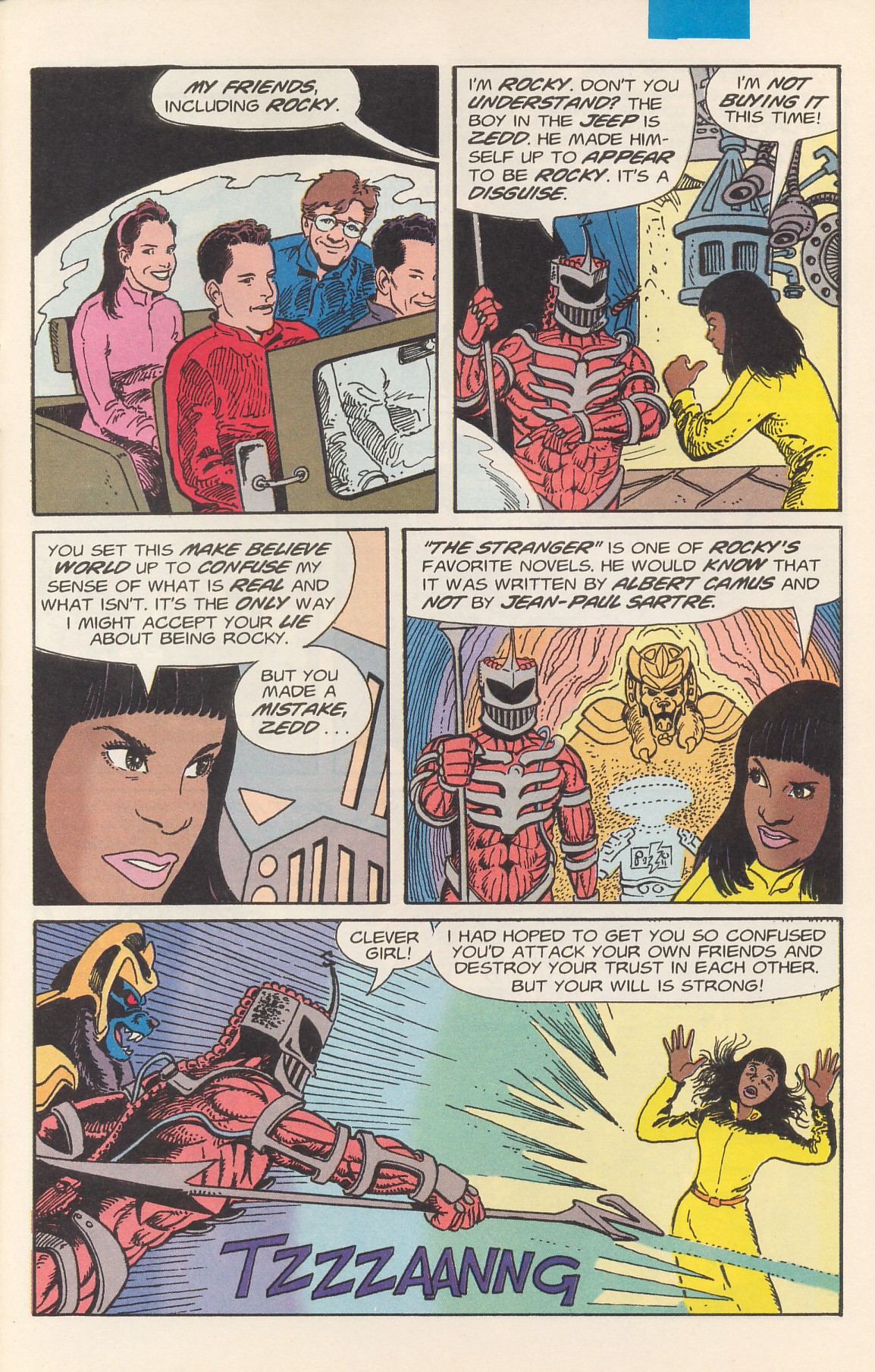 Read online Saban's Mighty Morphin Power Rangers (1994) comic -  Issue #5 - 28