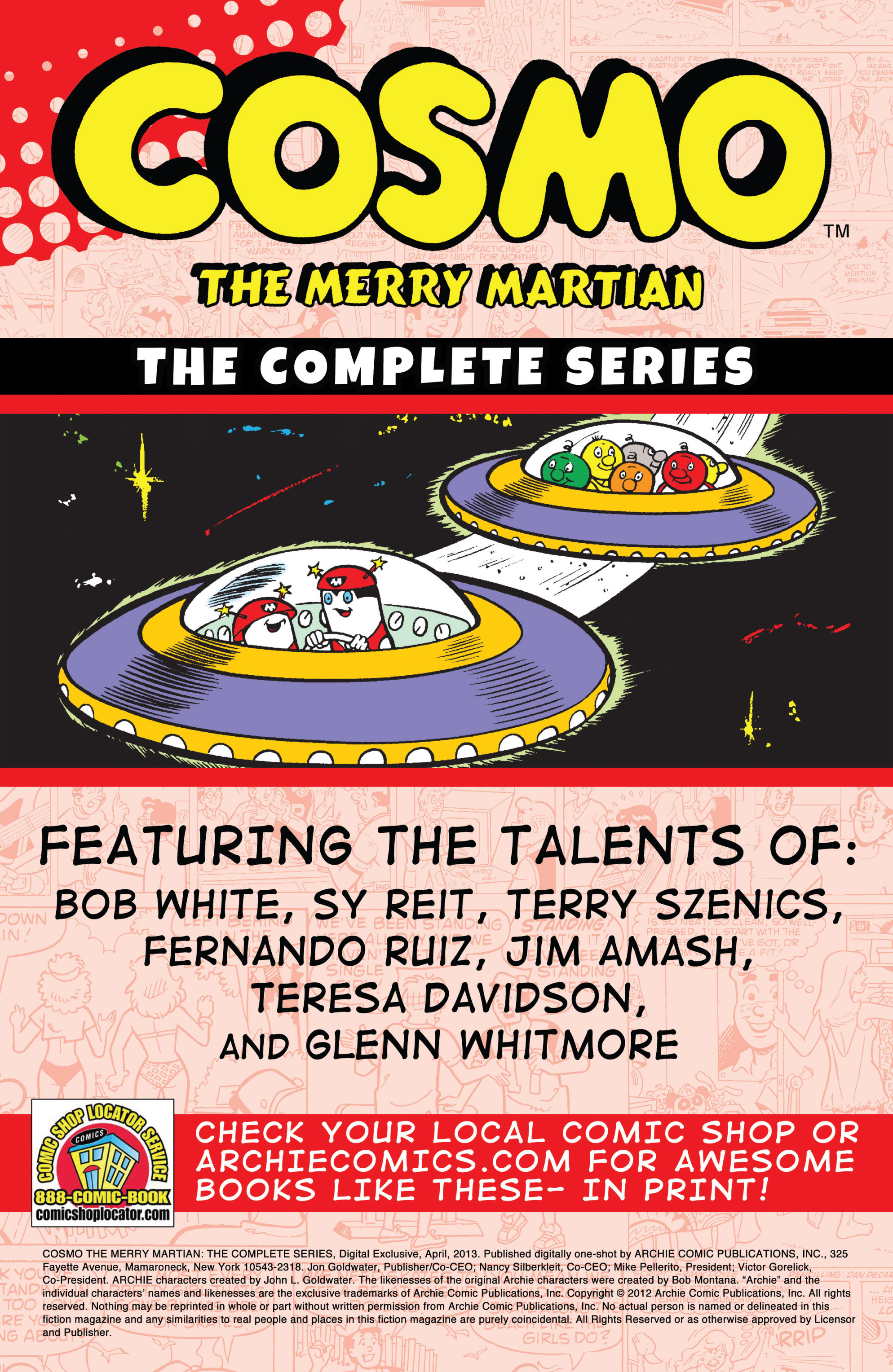 Read online Cosmo the Merry Martian: The Complete Series comic -  Issue # TPB (Part 1) - 2
