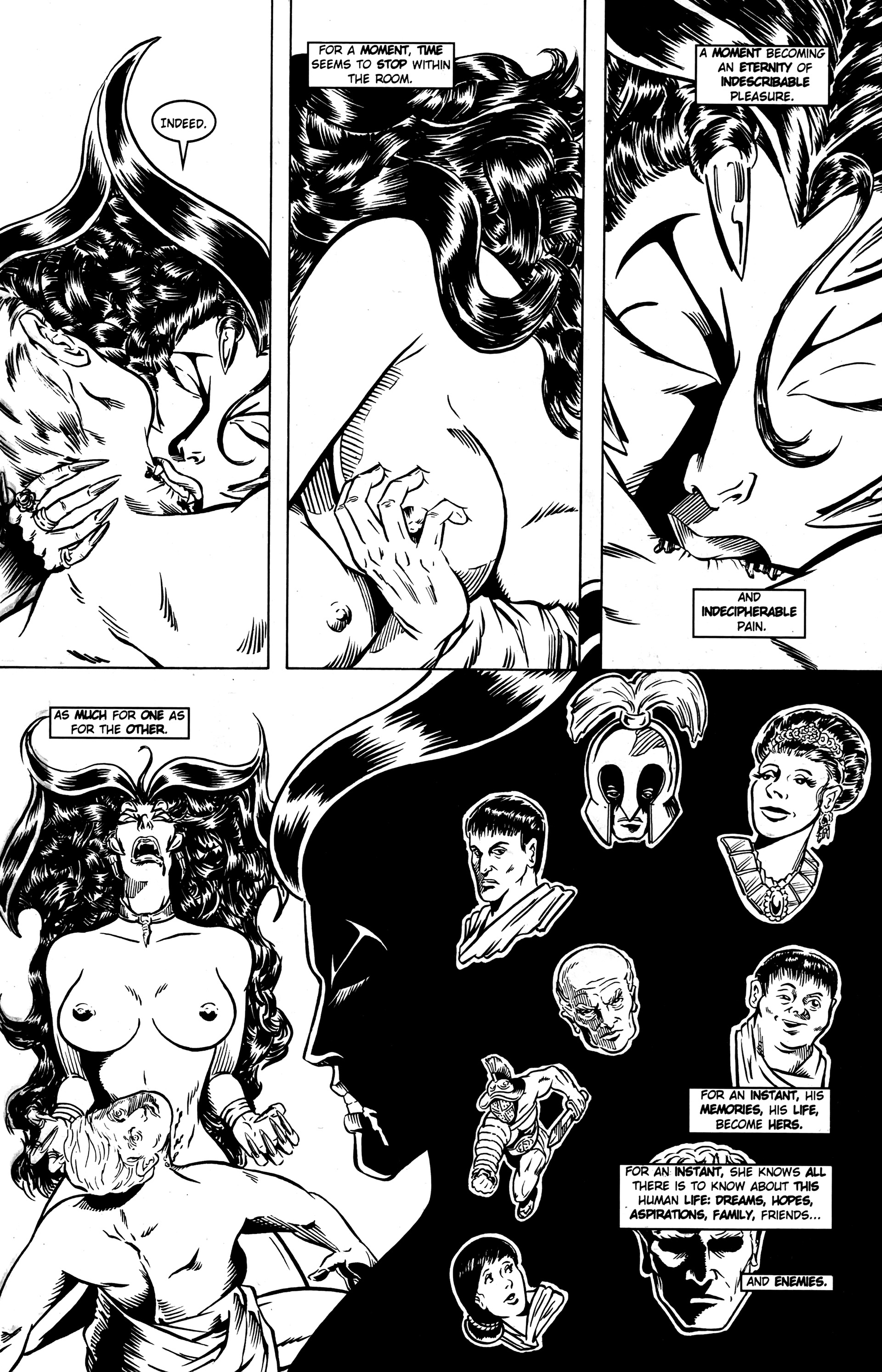 Read online Vamperotica comic -  Issue #40 - 10