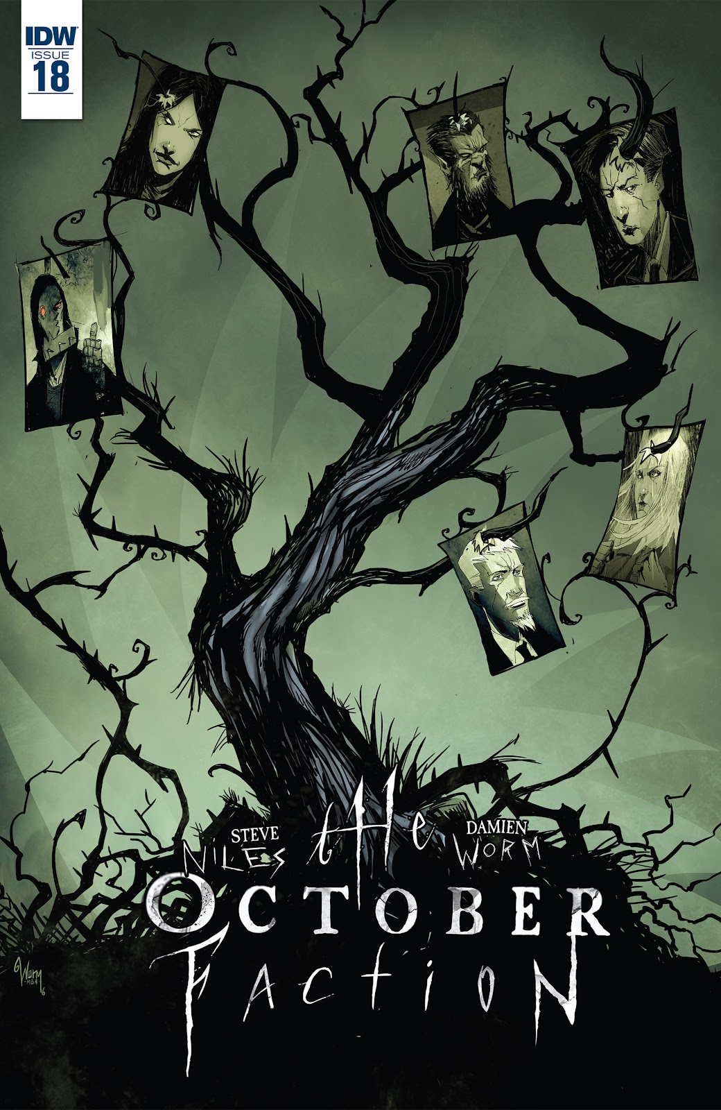 The October Faction issue 18 - Page 1