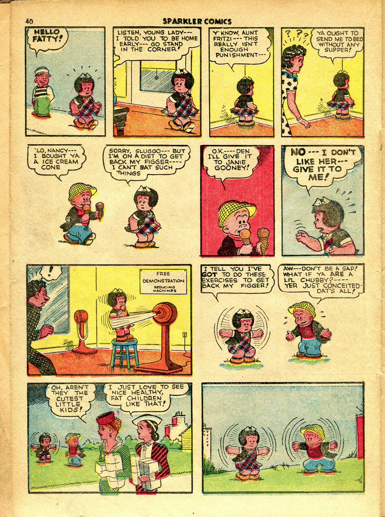 Read online Sparkler Comics comic -  Issue #11 - 38