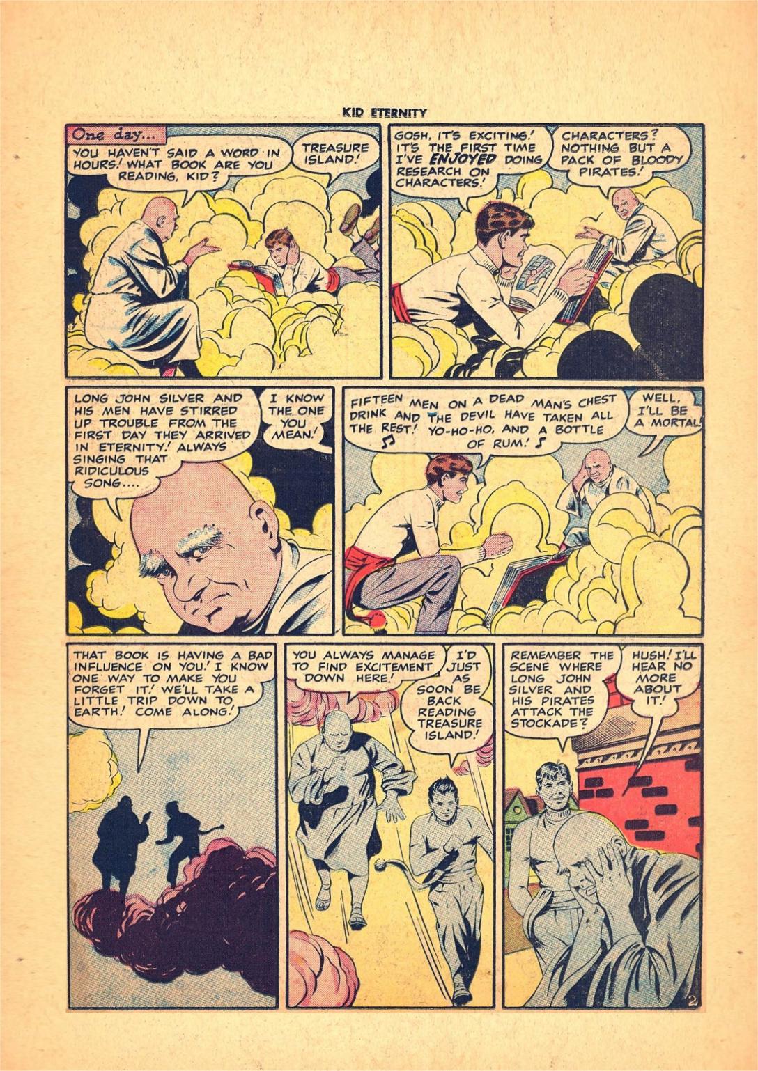 Read online Kid Eternity (1946) comic -  Issue #7 - 37