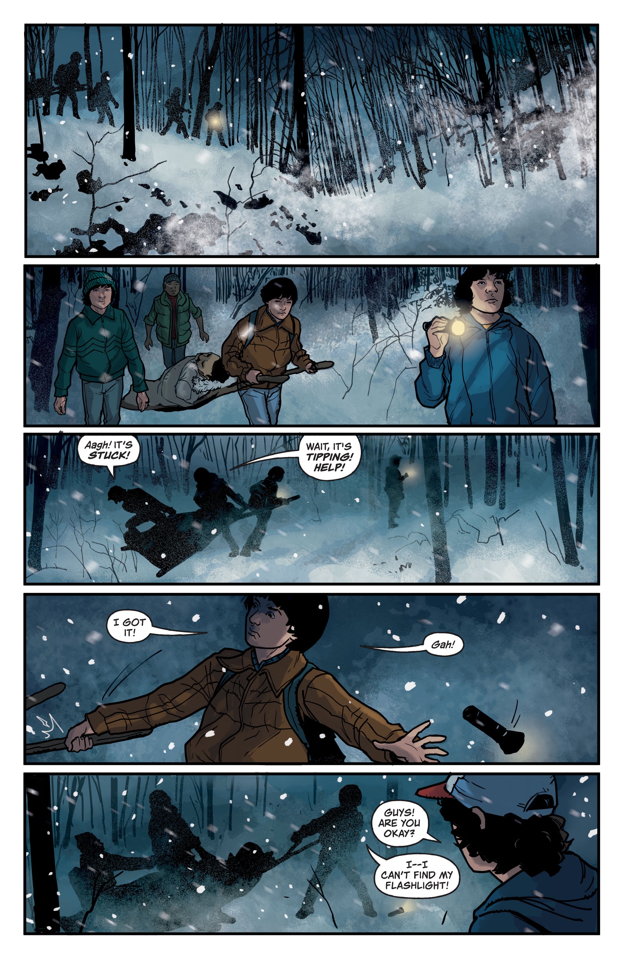 Read online Stranger Things: The Tomb of Ybwen comic -  Issue #4 - 14