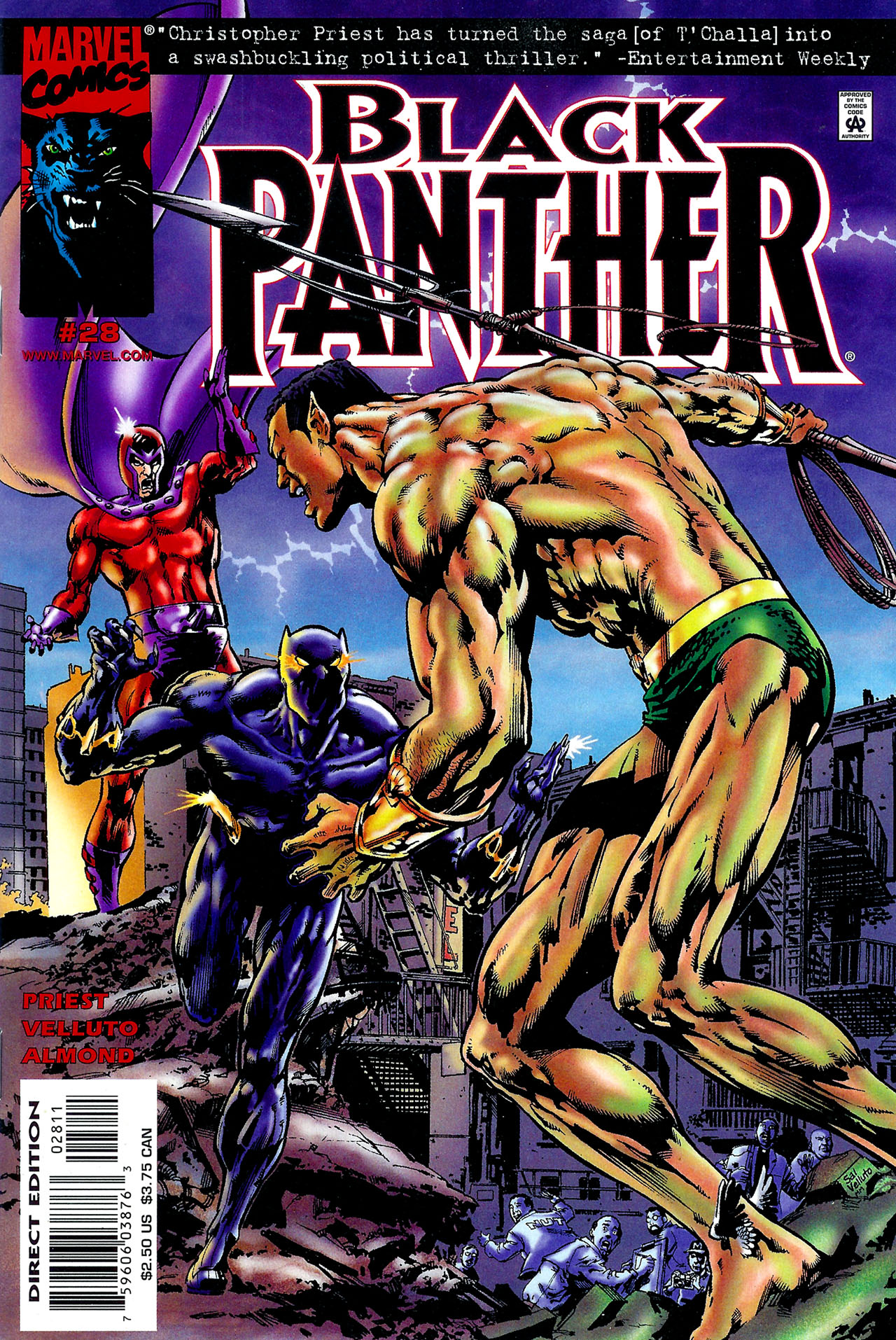 Read online Black Panther (1998) comic -  Issue #28 - 1