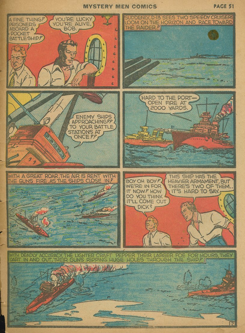 Read online Mystery Men Comics comic -  Issue #12 - 53