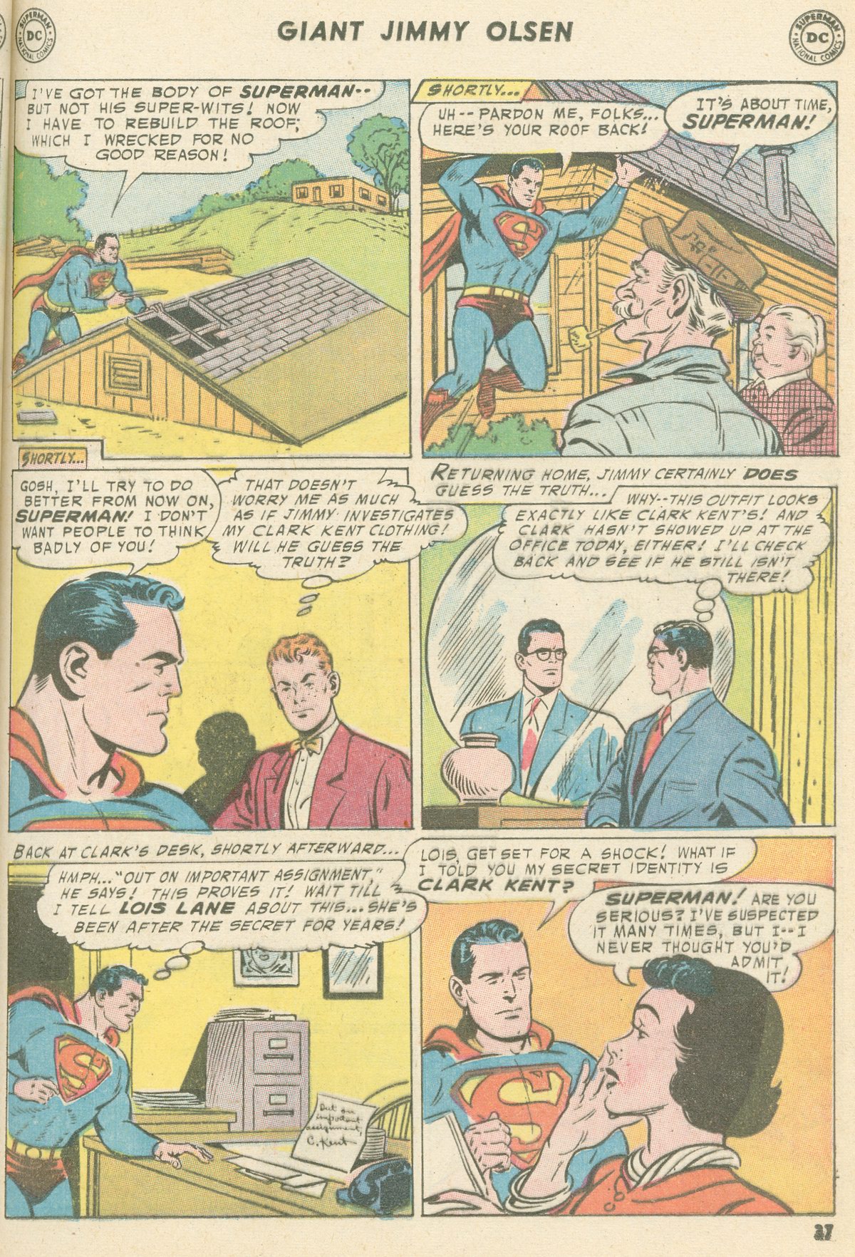 Read online Superman's Pal Jimmy Olsen comic -  Issue #104 - 39