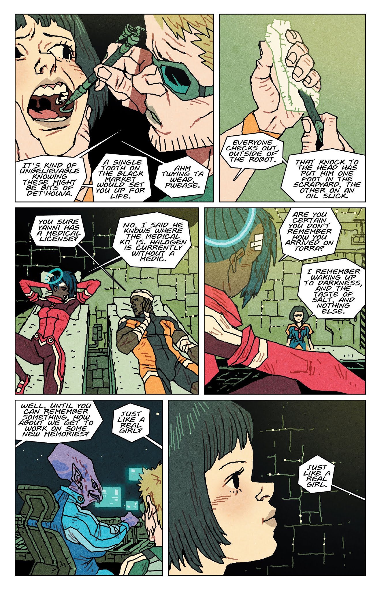 Read online Halogen comic -  Issue #3 - 11