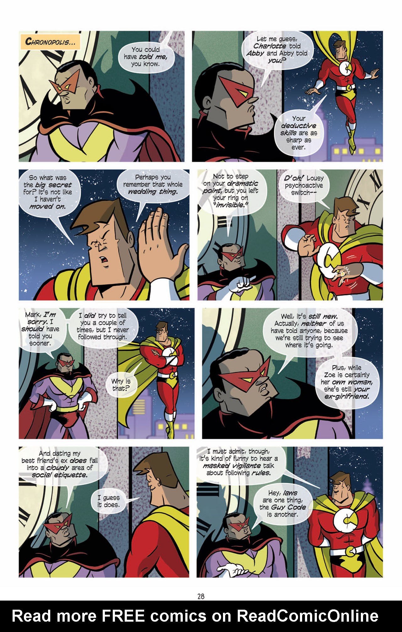 Read online Love and Capes comic -  Issue #13 - 24