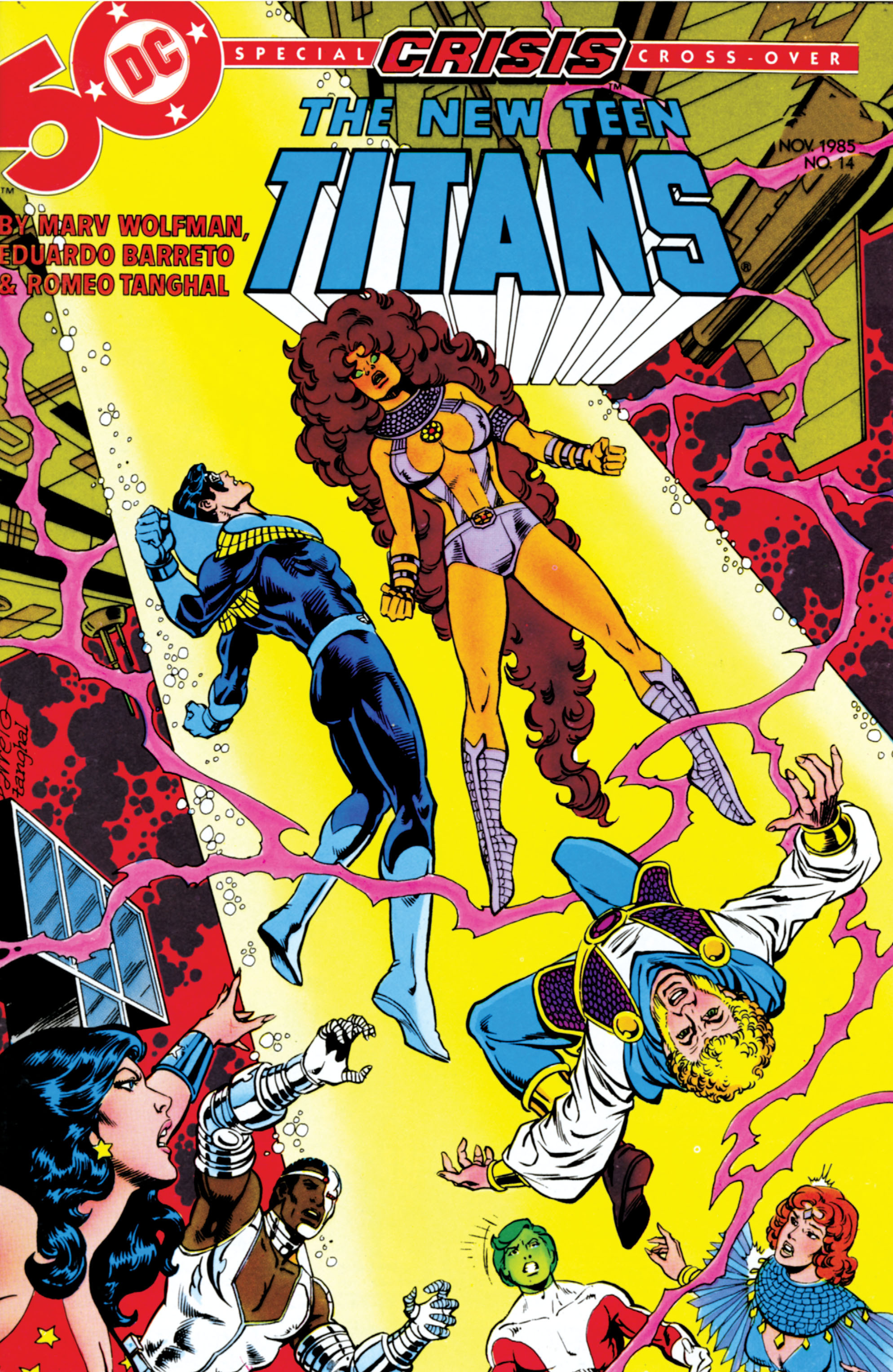 Read online The New Teen Titans (1984) comic -  Issue #14 - 1