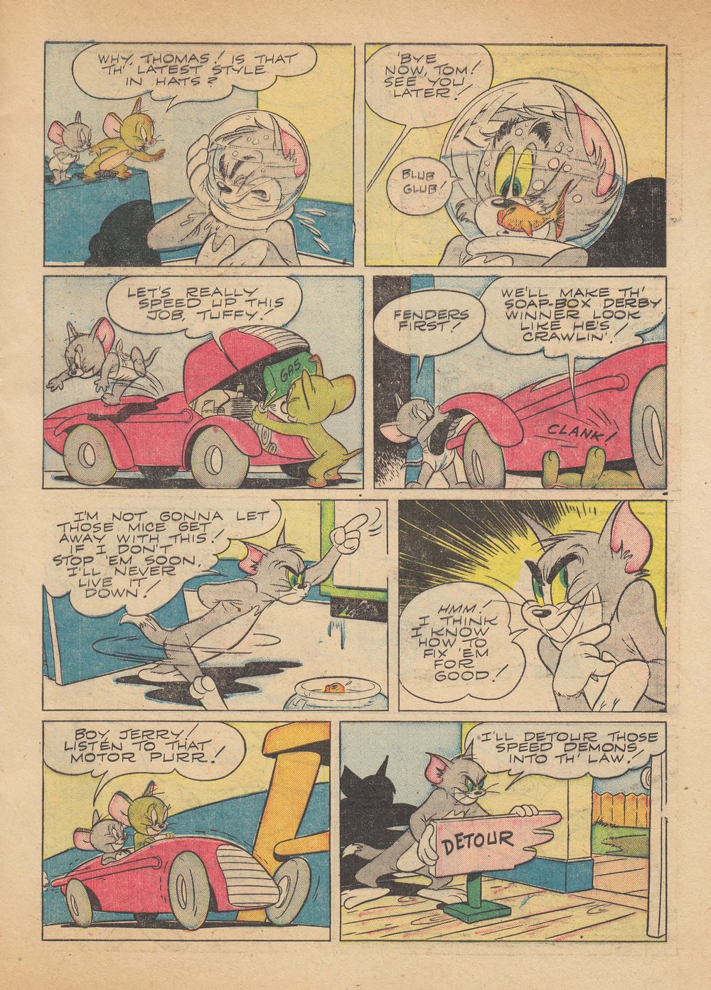 Read online Tom & Jerry Comics comic -  Issue #66 - 12