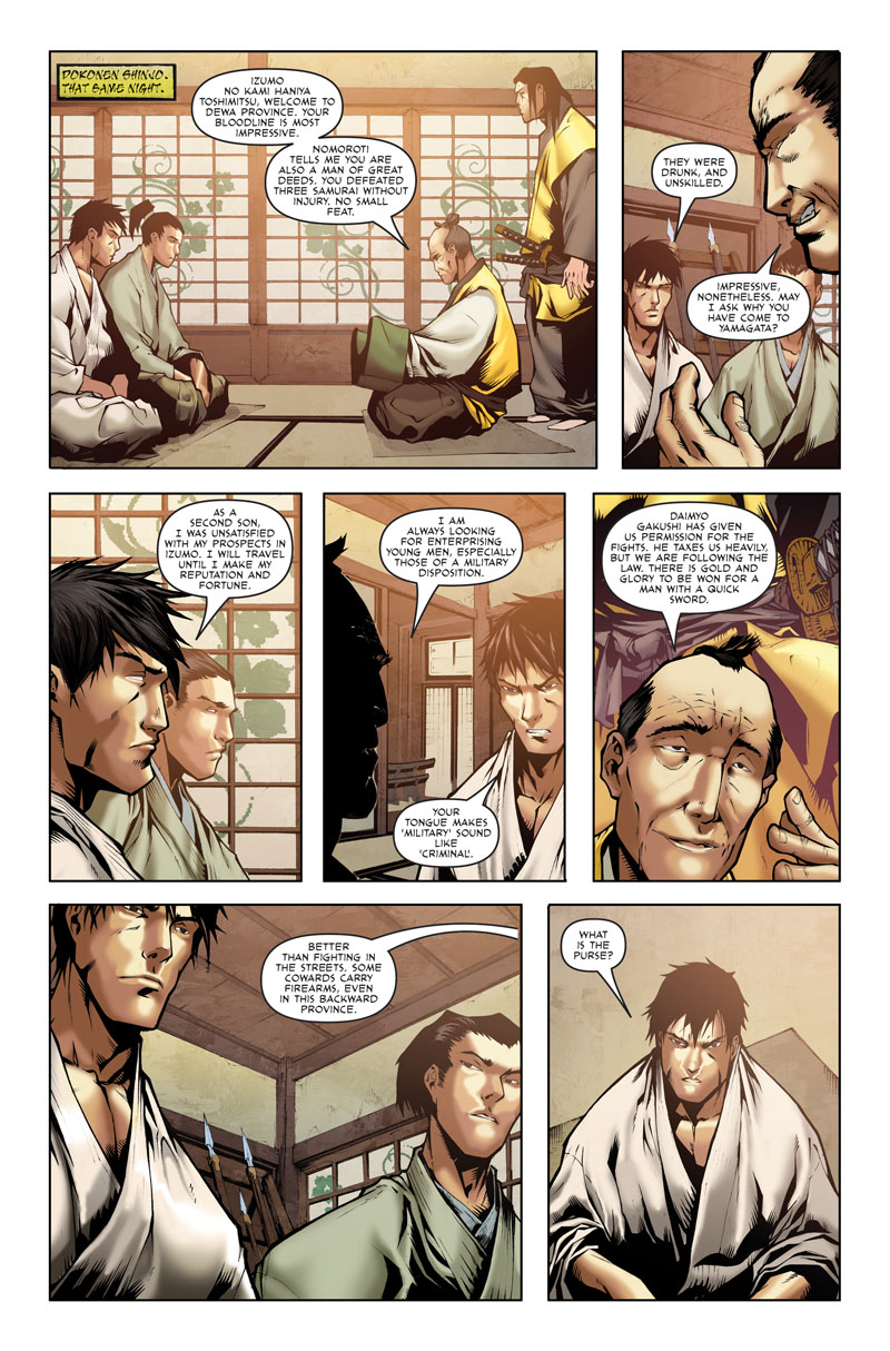 Read online Samurai's Blood comic -  Issue #2 - 14